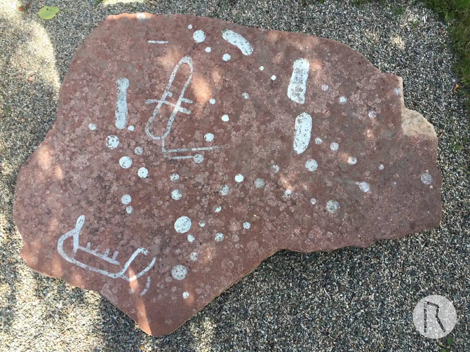 Rock carving Hällarna från Tuna, L2014:5674 in Ytterenhörna parish, Södertälje municipality