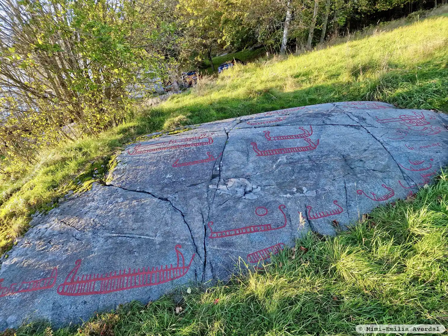 Rock carving L1965:7816 in Skepplanda parish, Ale municipality