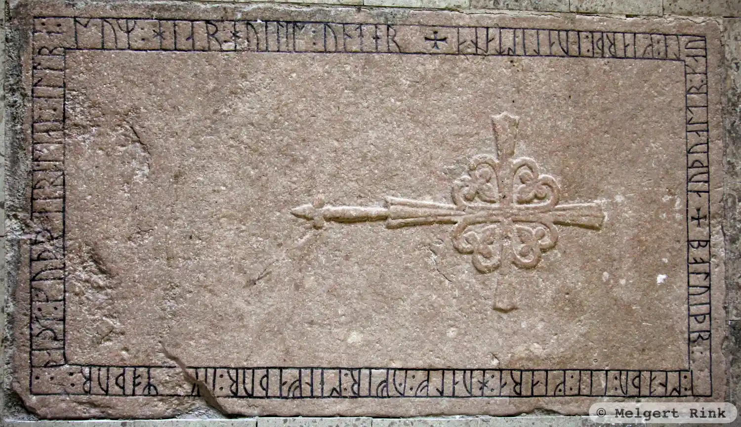Runic rock inscription G65, L1976:6142 in Sproge parish, Gotland municipality