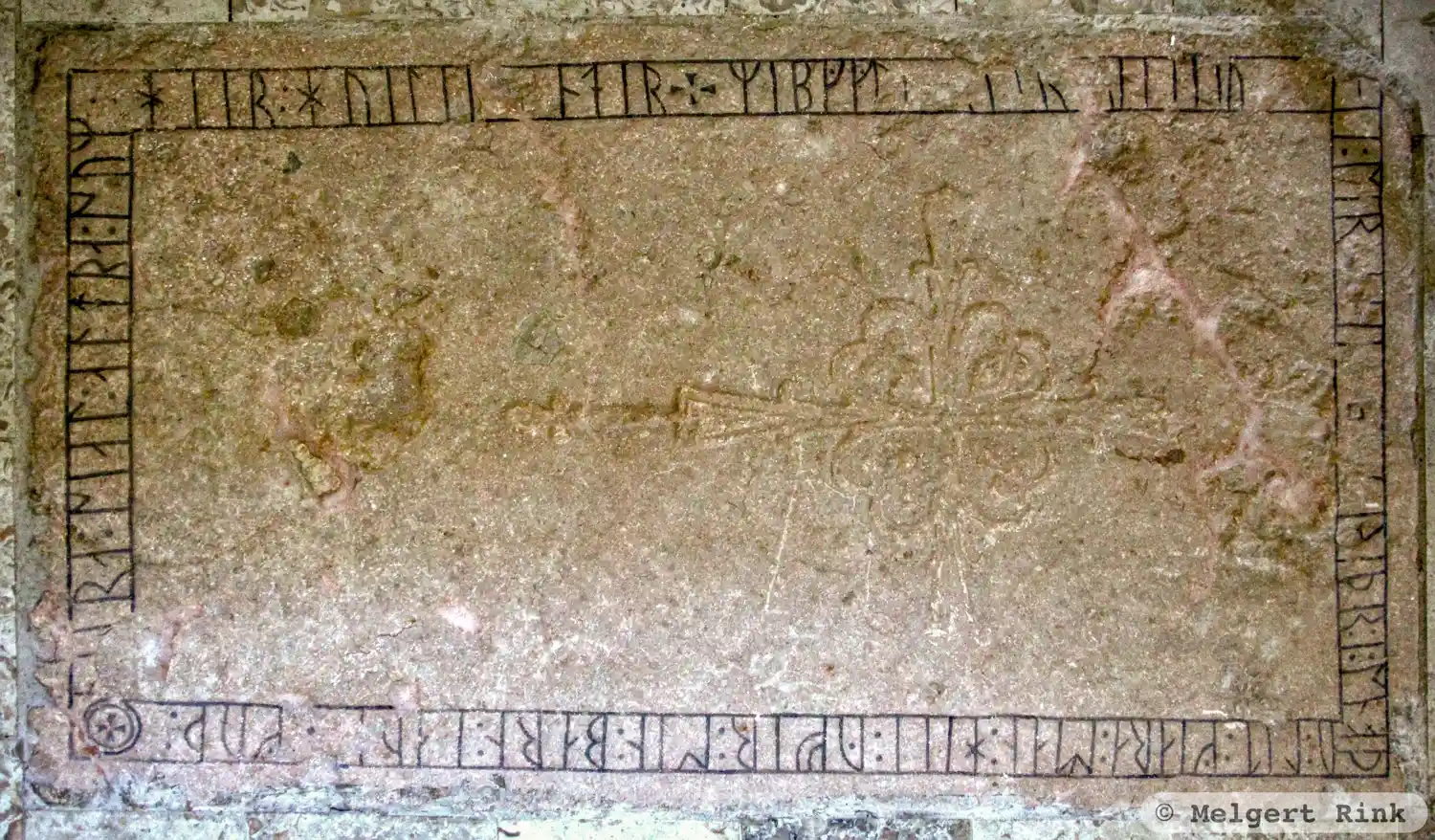 Runic rock inscription G66, L1976:6330 in Sproge parish, Gotland municipality