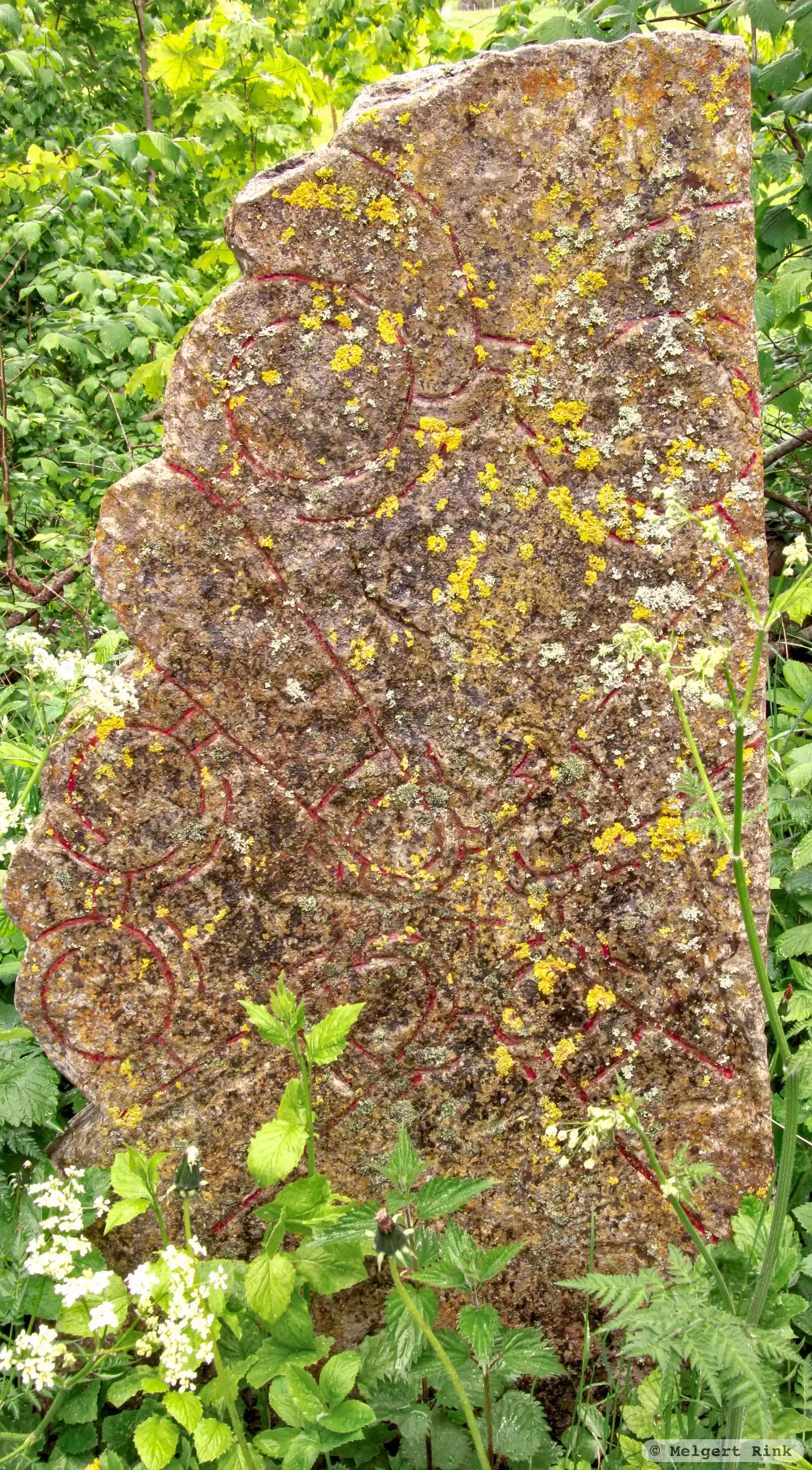 Runic rock inscription Ög87, L2011:444 in Högby parish, Mjölby municipality