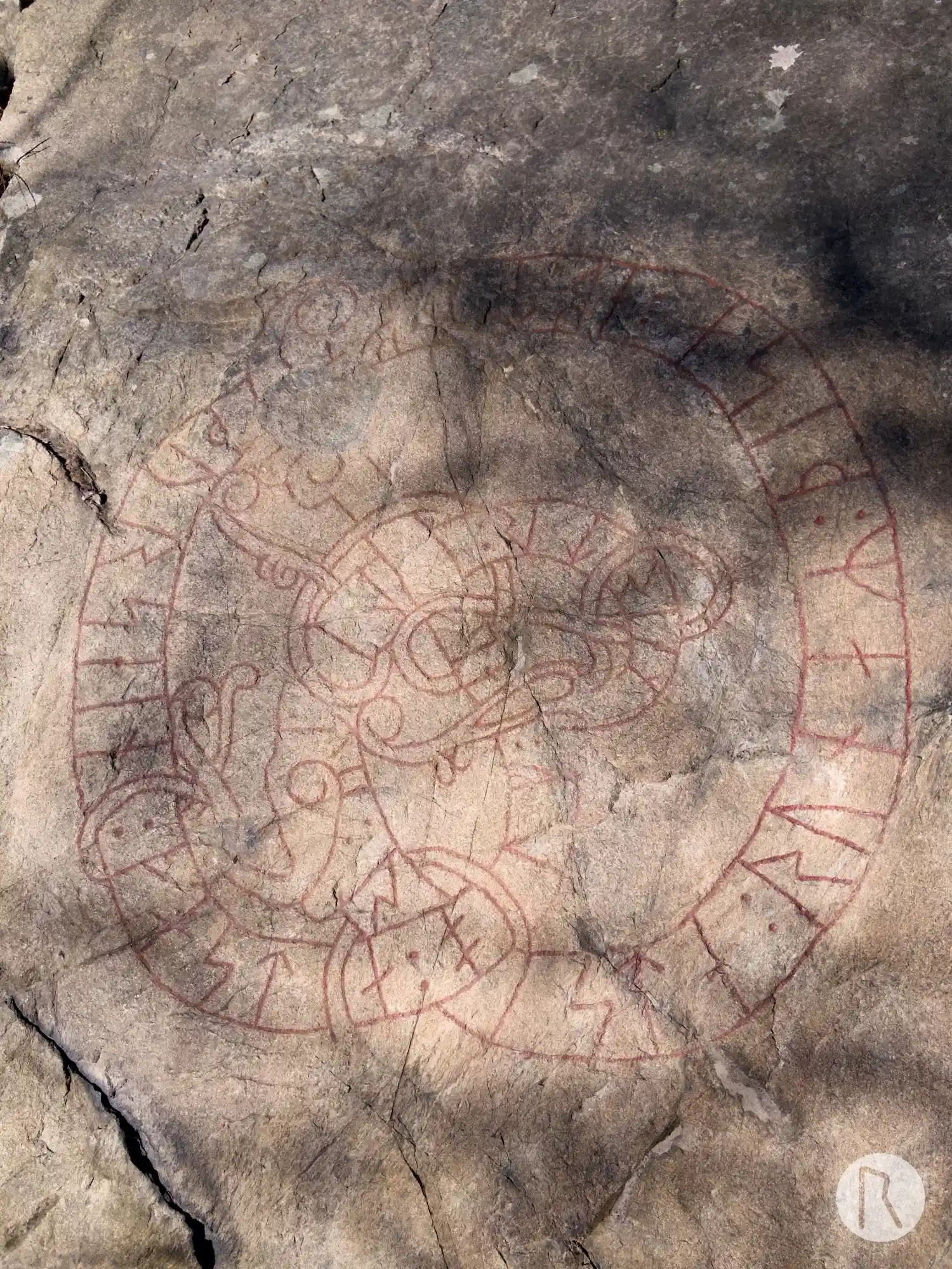 Runic rock inscription U59, L2013:1861 in Stockholm parish, Stockholm municipality