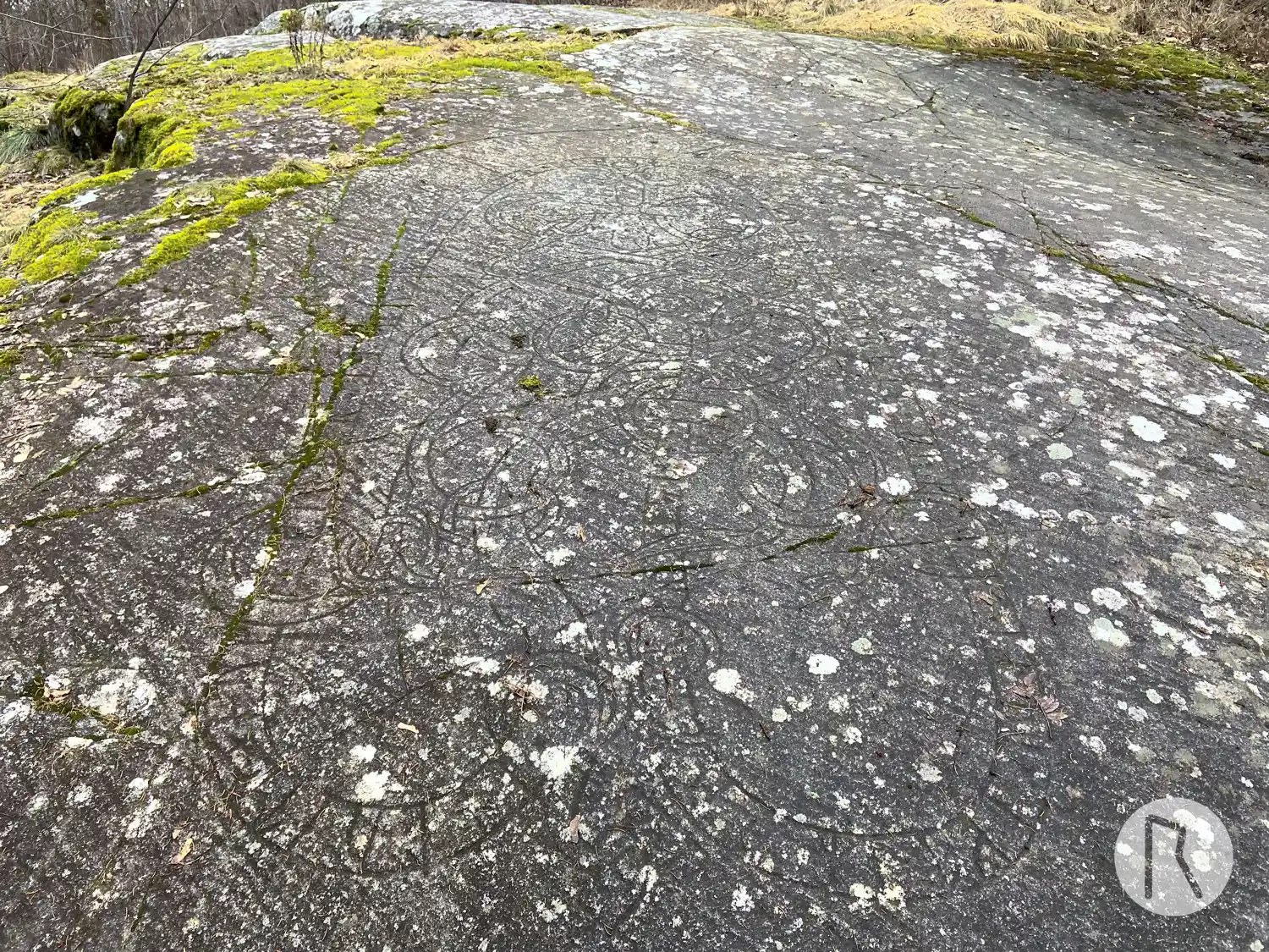Runic rock inscription U80, L2012:489 in Stockholm parish, Stockholm municipality
