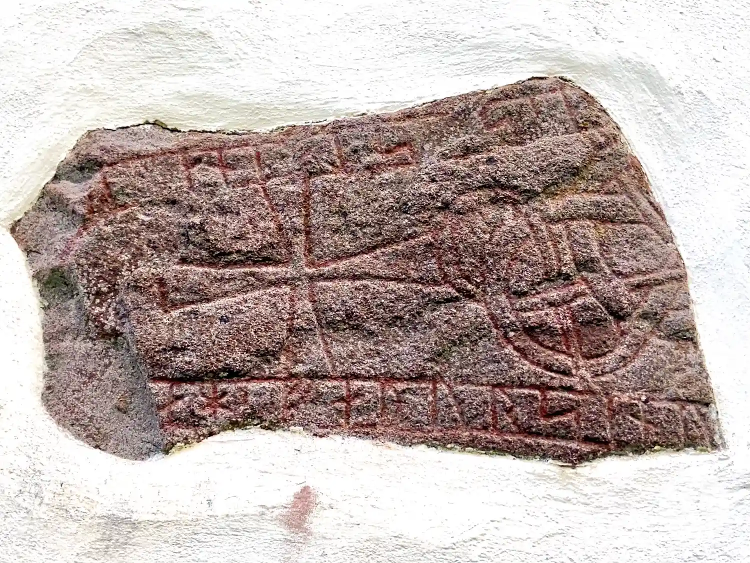 Рунічний напис U23, L2016:818 у Hilleshög парафія, Ekerö муніципалітет