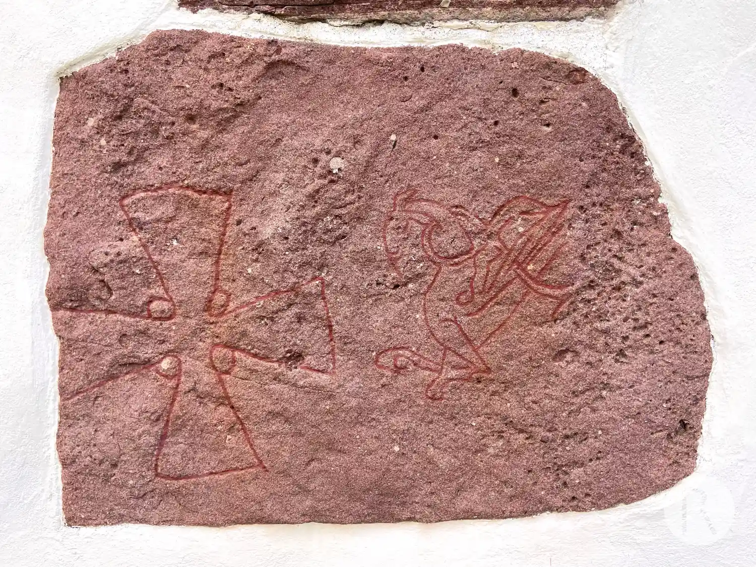 Runeninschrift U26, L2017:9949 in Hilleshög kirchspiel, Ekerö gemeinde