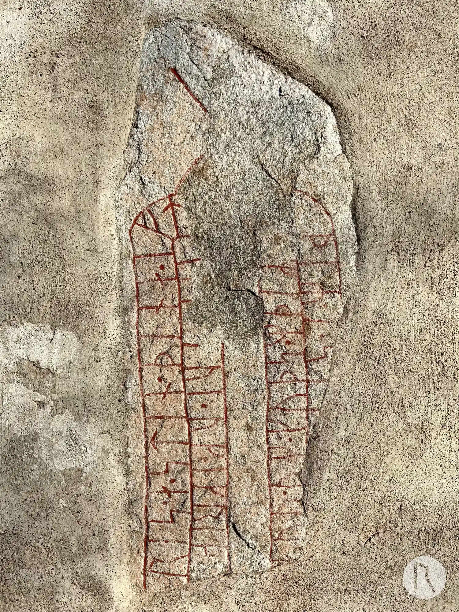 Runristning U302, L2015:4855 i Skånela socken, Sigtuna kommun