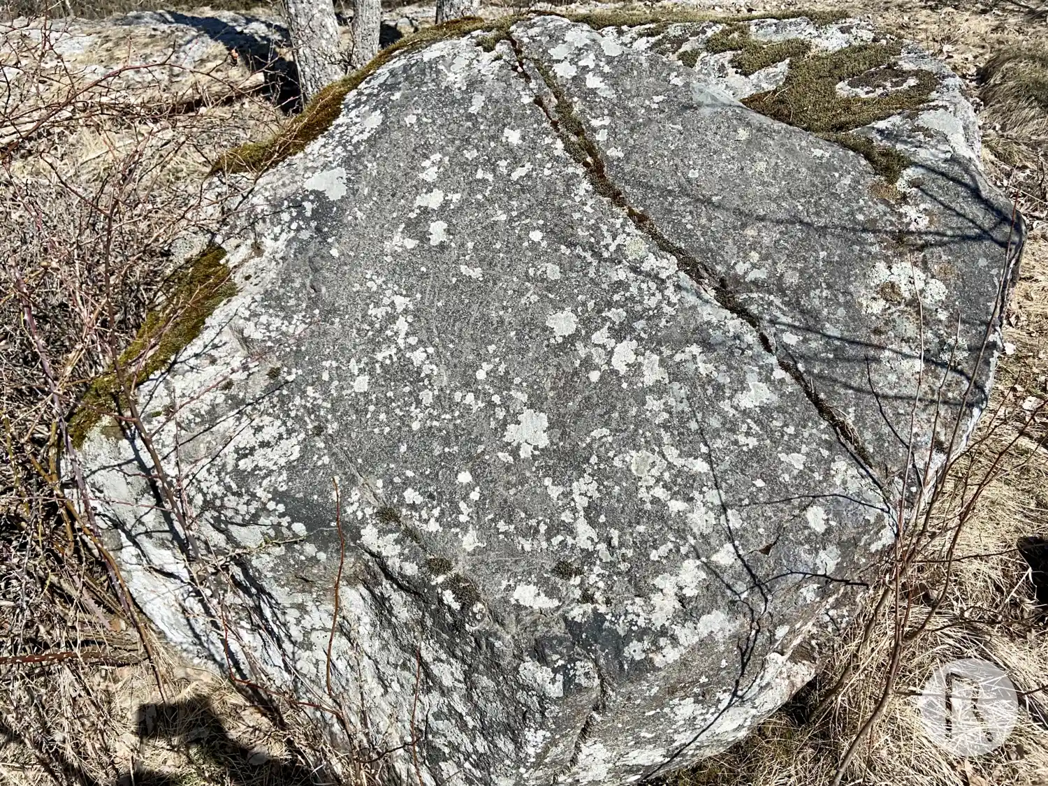 Runic inscription U509, L2017:9265 in Kårsta parish, Vallentuna municipality