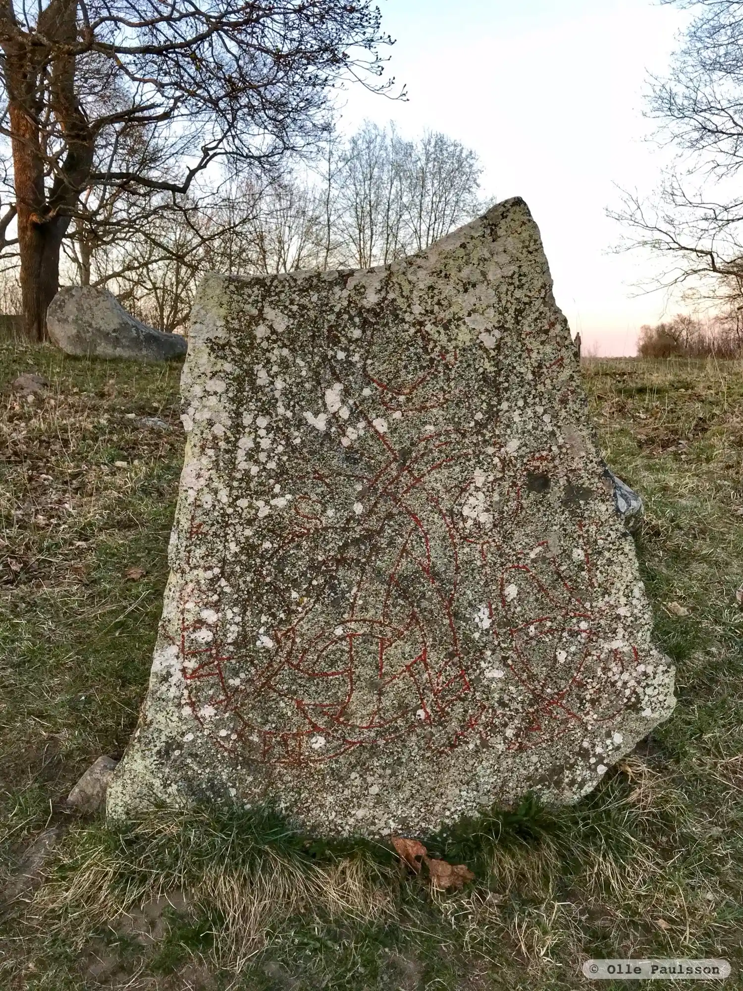 Runic inscription U969, L2024:131 in Uppsala parish, Uppsala municipality