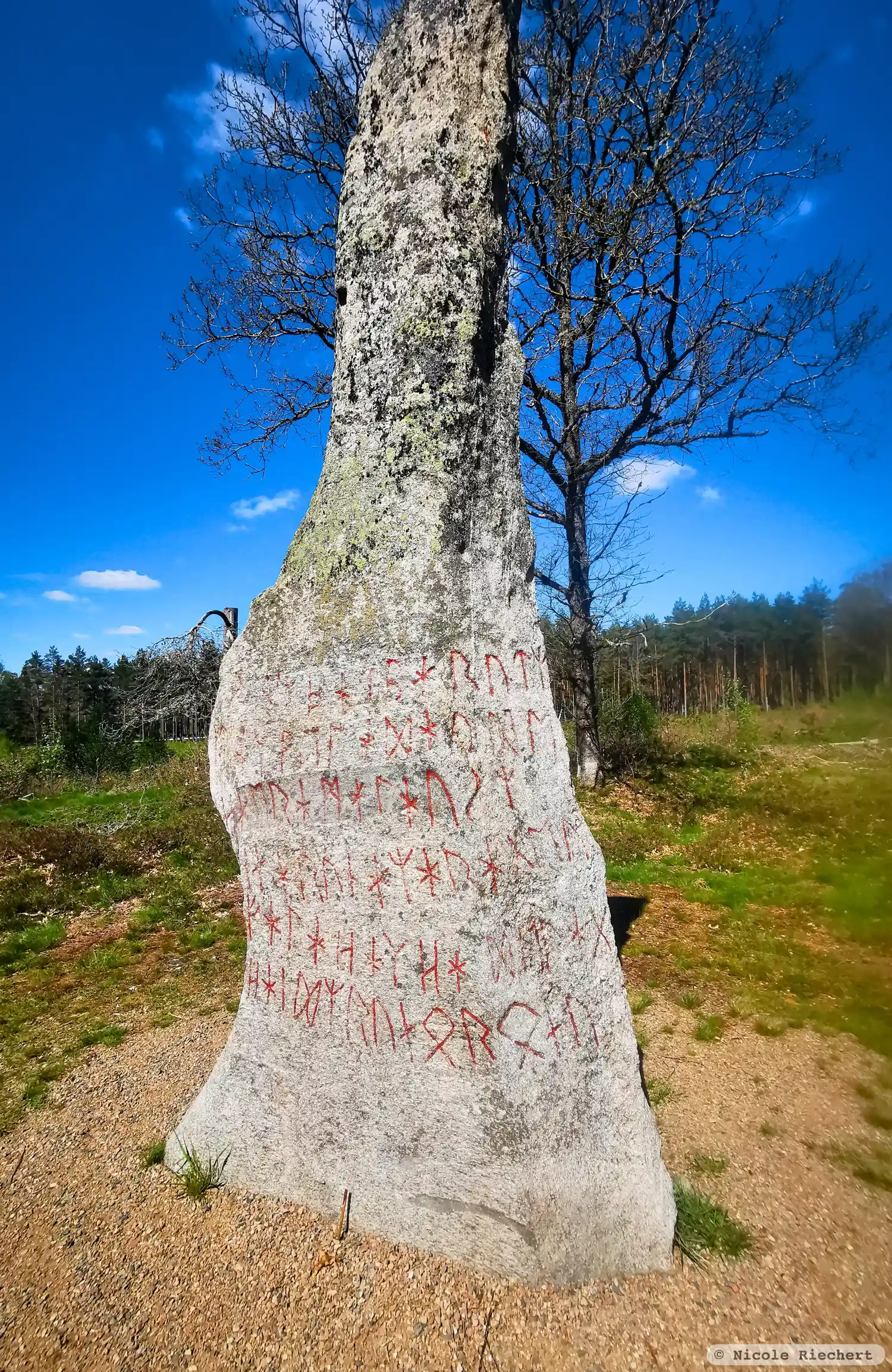 Rune-stone Björketorpsstenen, DR360, L1978:9926 in Listerby parish, Ronneby municipality