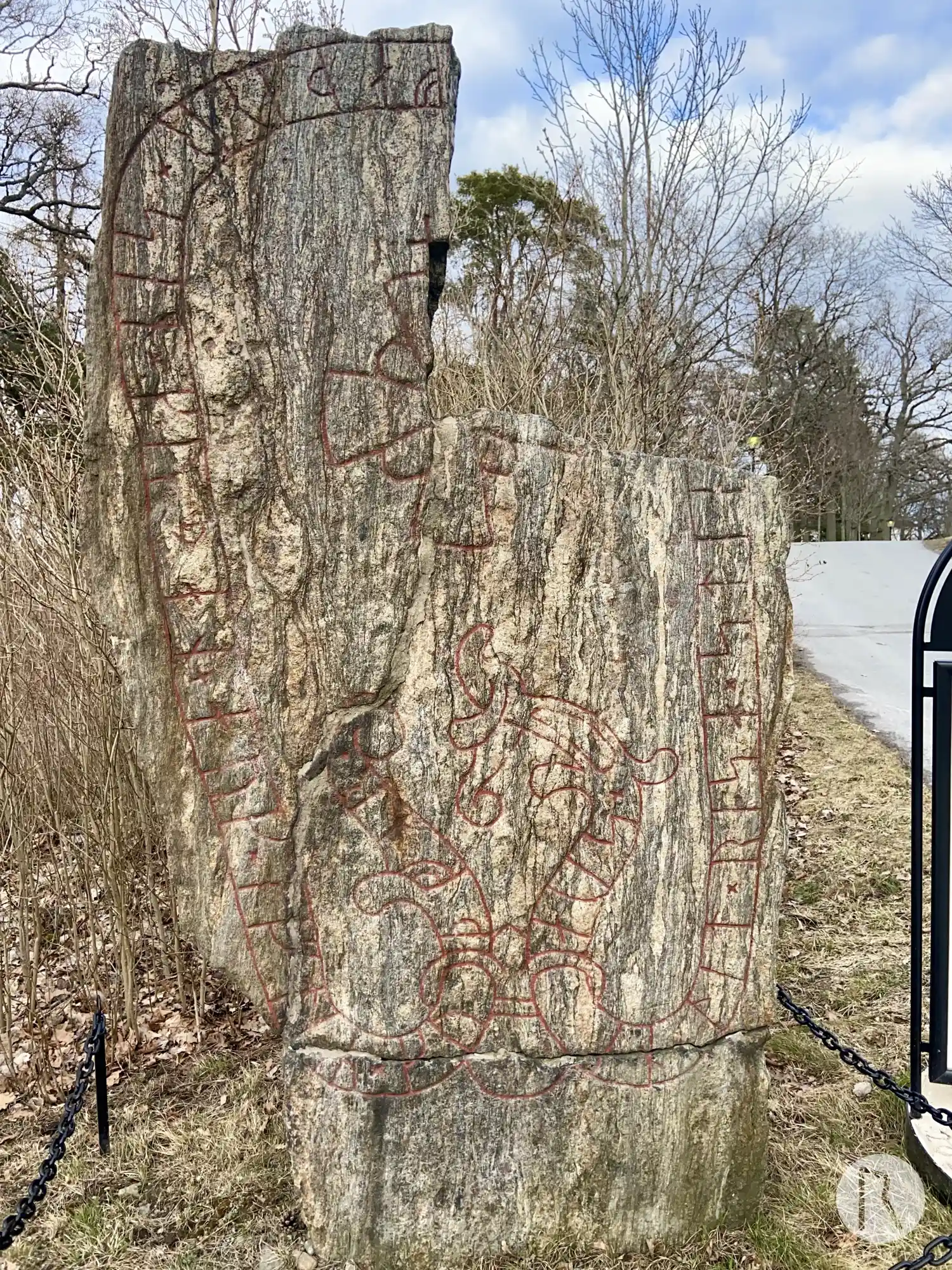 Pierre runique Blistastenen, Sö262, L2014:3913 à Österhaninge paroisse, Haninge commune