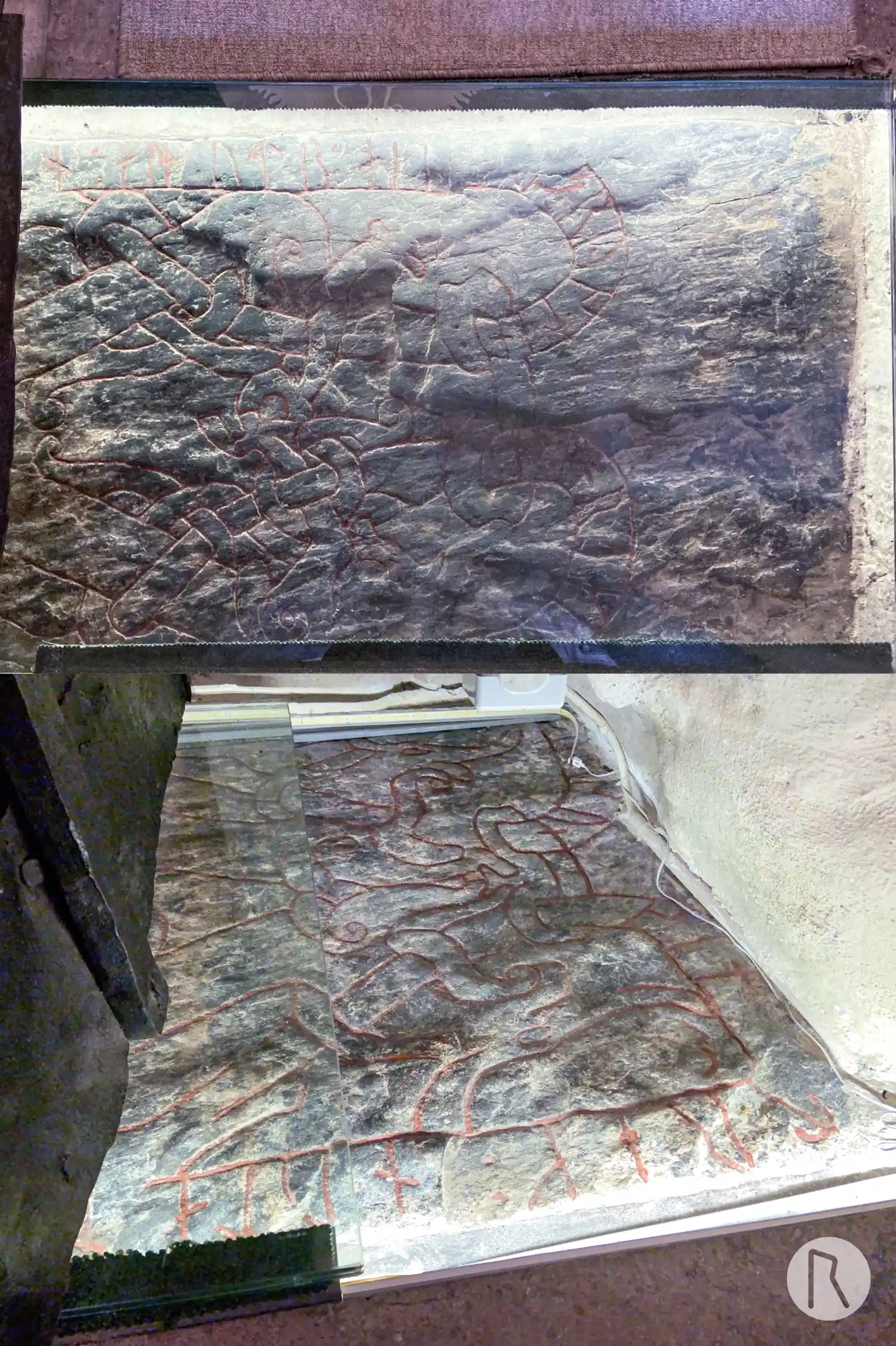 Rune-stone Nä23, L1981:2311 in Glanshammar parish, Örebro municipality