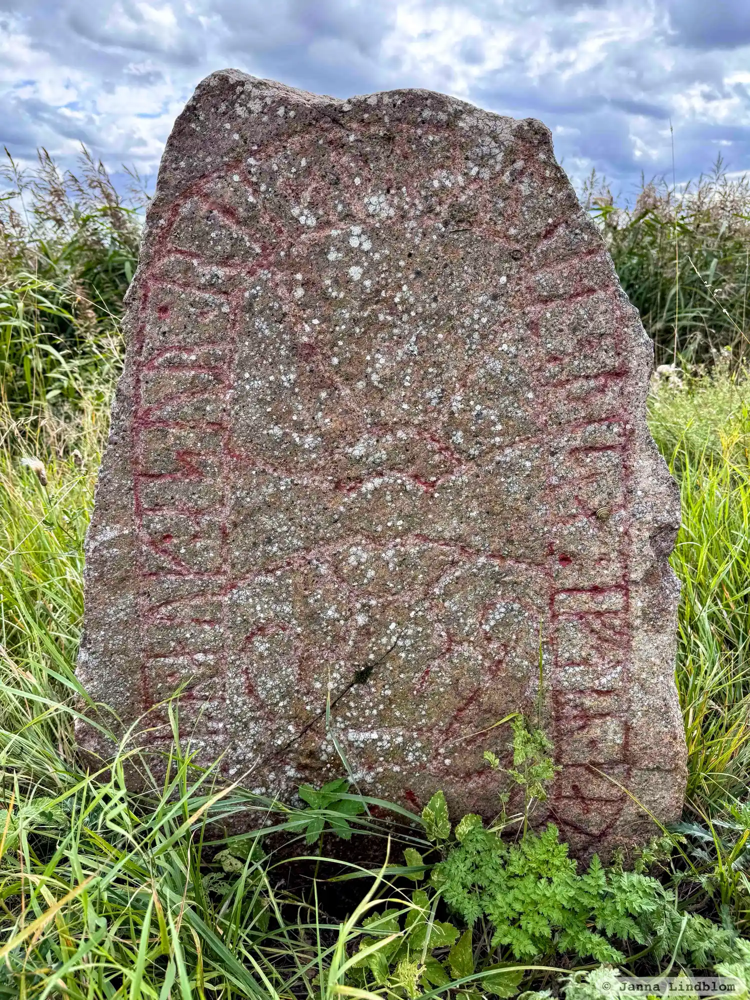Rune-stone Ög135, L2011:3250 in Kumla parish, Kumla municipality