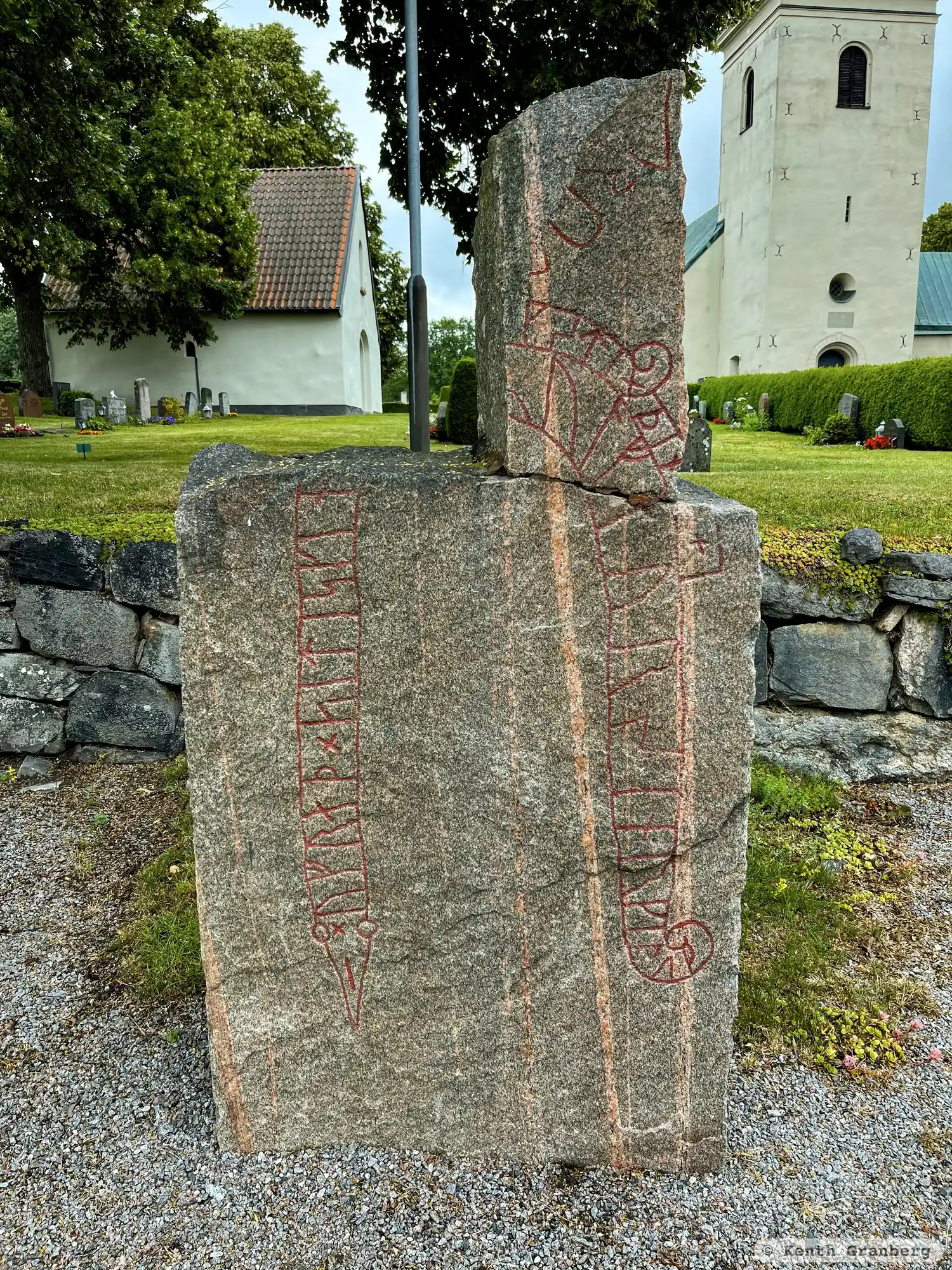 Rune-stone Ög146, L2012:4097 in Dagsberg parish, Norrköping municipality
