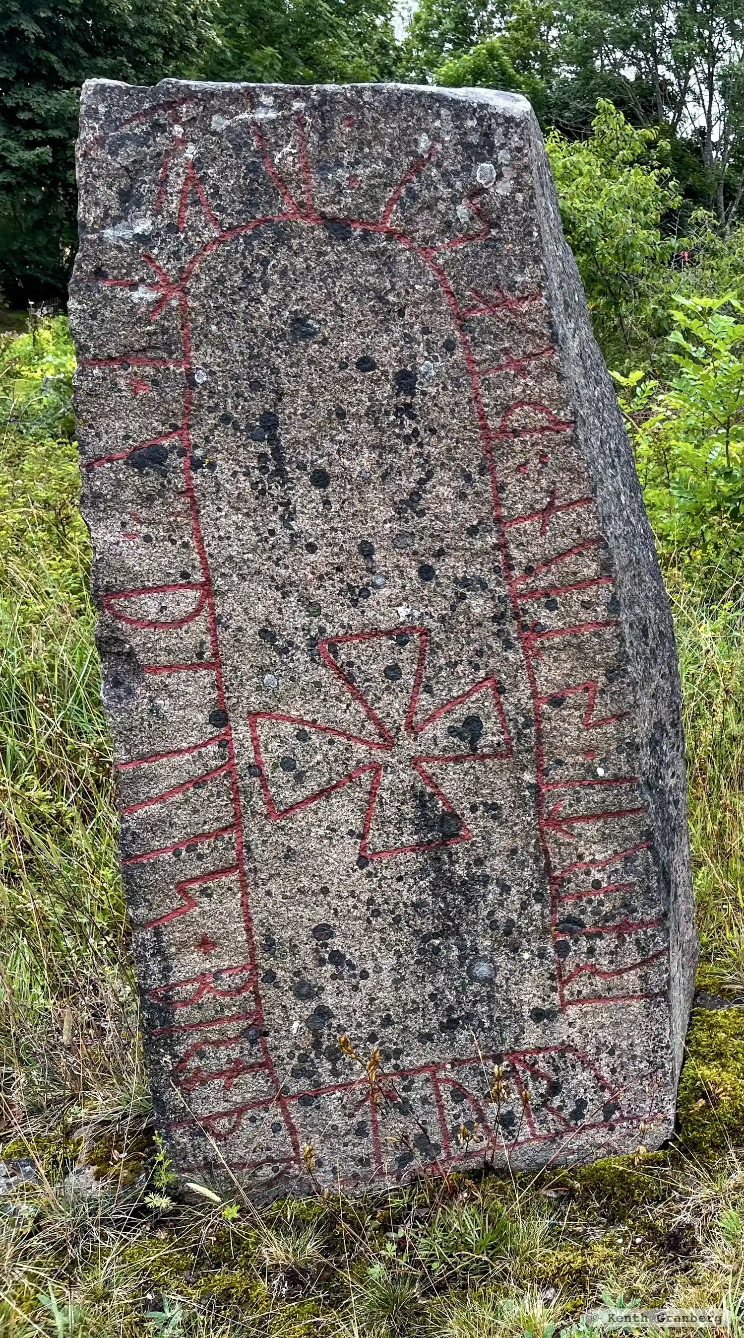 Rune-stone Ög151, L2012:6073 in Furingstad parish, Norrköping municipality