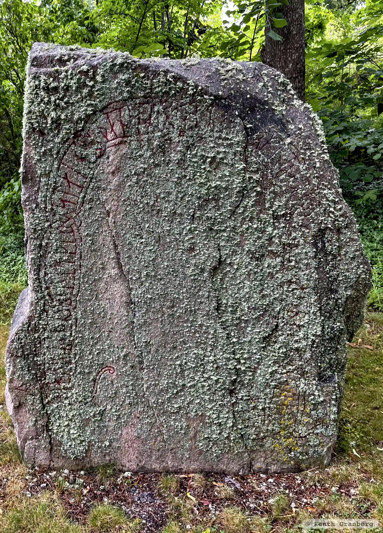 Rune-stone Ög153, L2010:2733 in Norrköping parish, Norrköping municipality