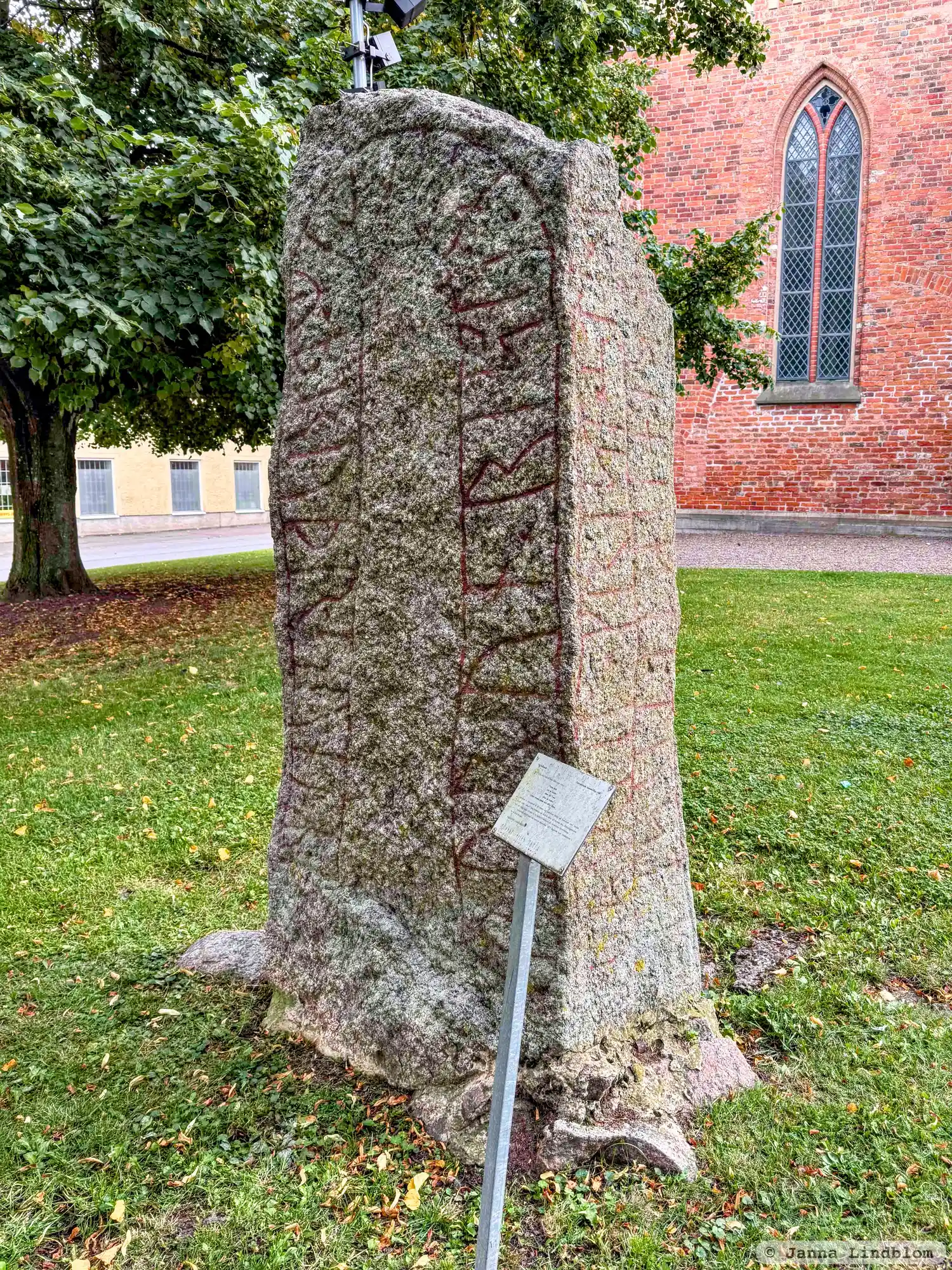 Rune-stone Ög165, L2010:532 in Skänninge parish, Mjölby municipality