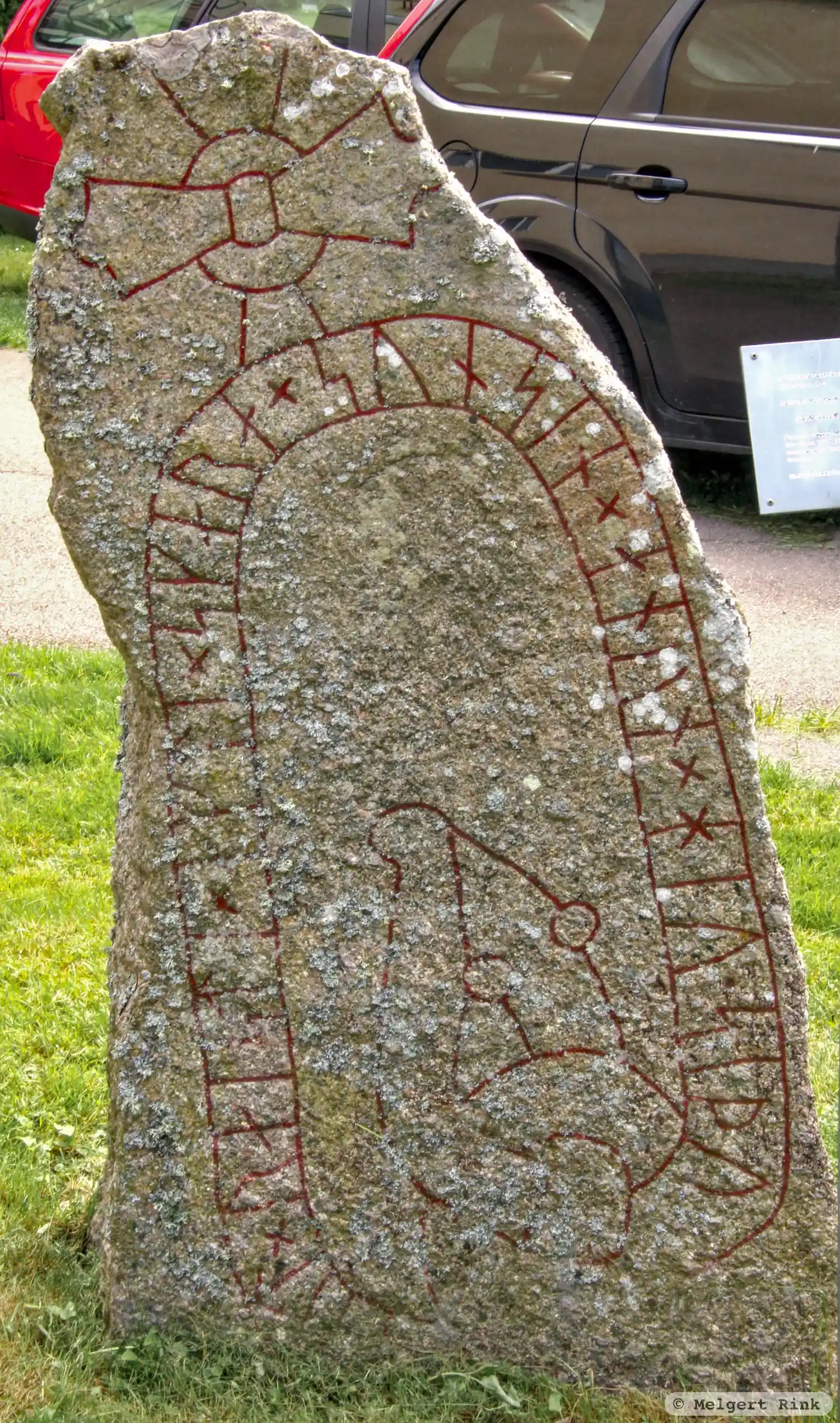 Runsten Ög186, L2011:9655 i Sjögestad socken, Linköping kommun