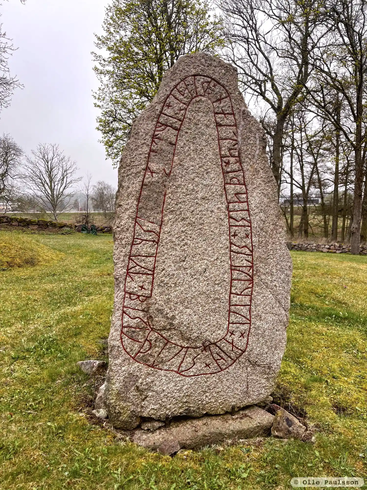 Rune-stone Ög197, L2011:4764 in Mjölby parish, Mjölby municipality