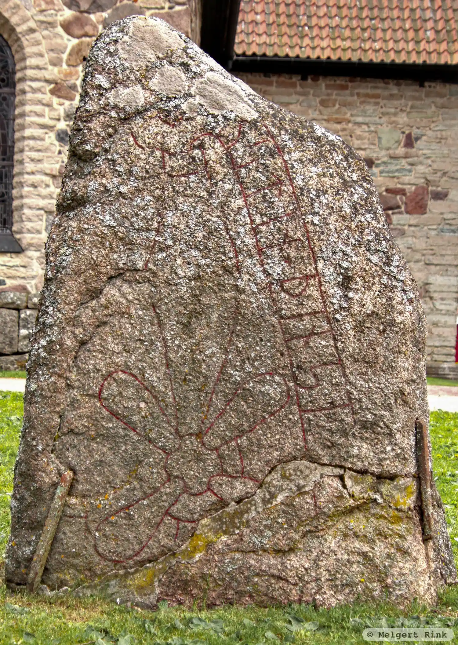 Rune-stone Ög203, L2010:1207 in Veta parish, Mjölby municipality