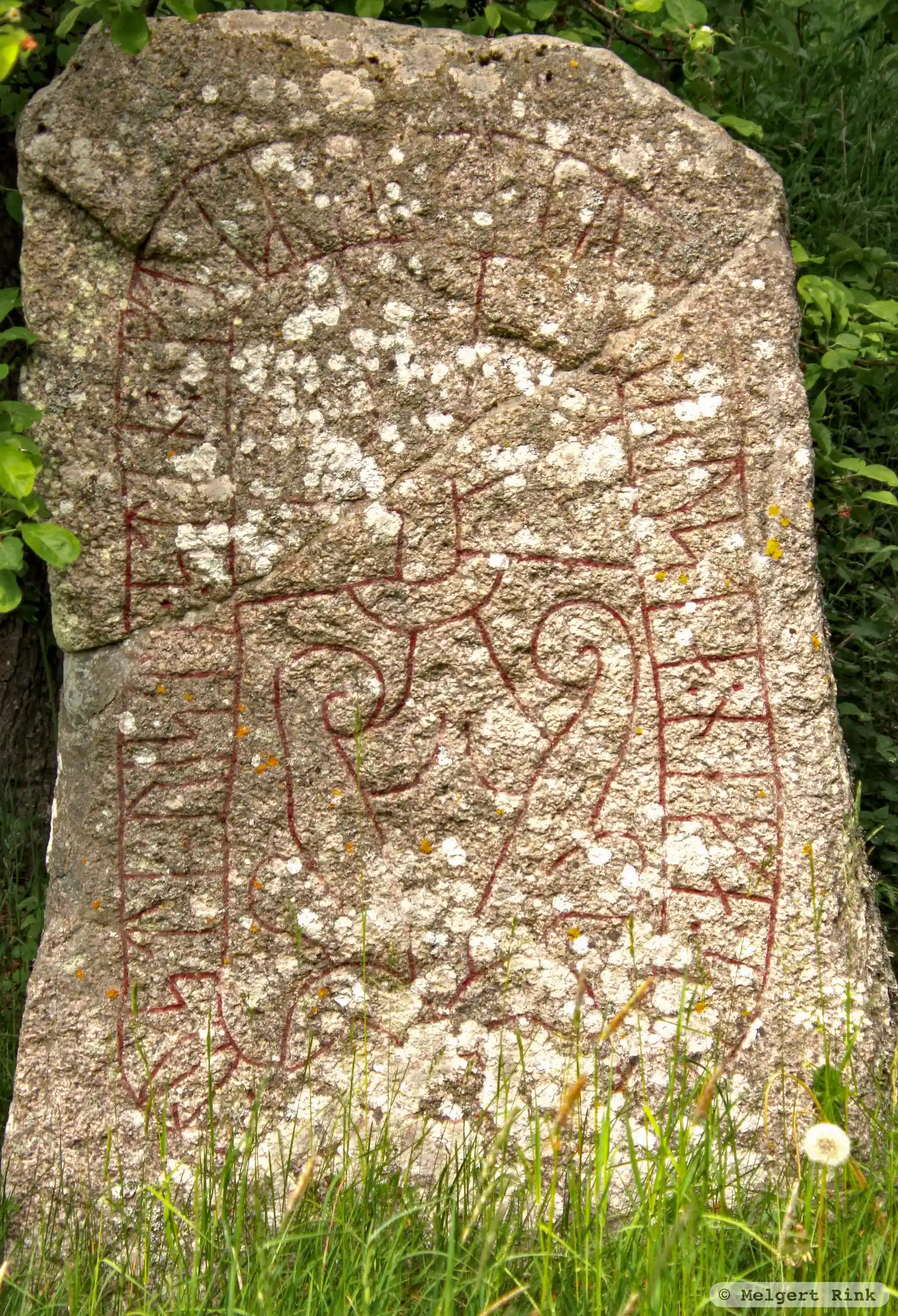 Rune-stone Ög209, L2010:7235 in Viby parish, Mjölby municipality