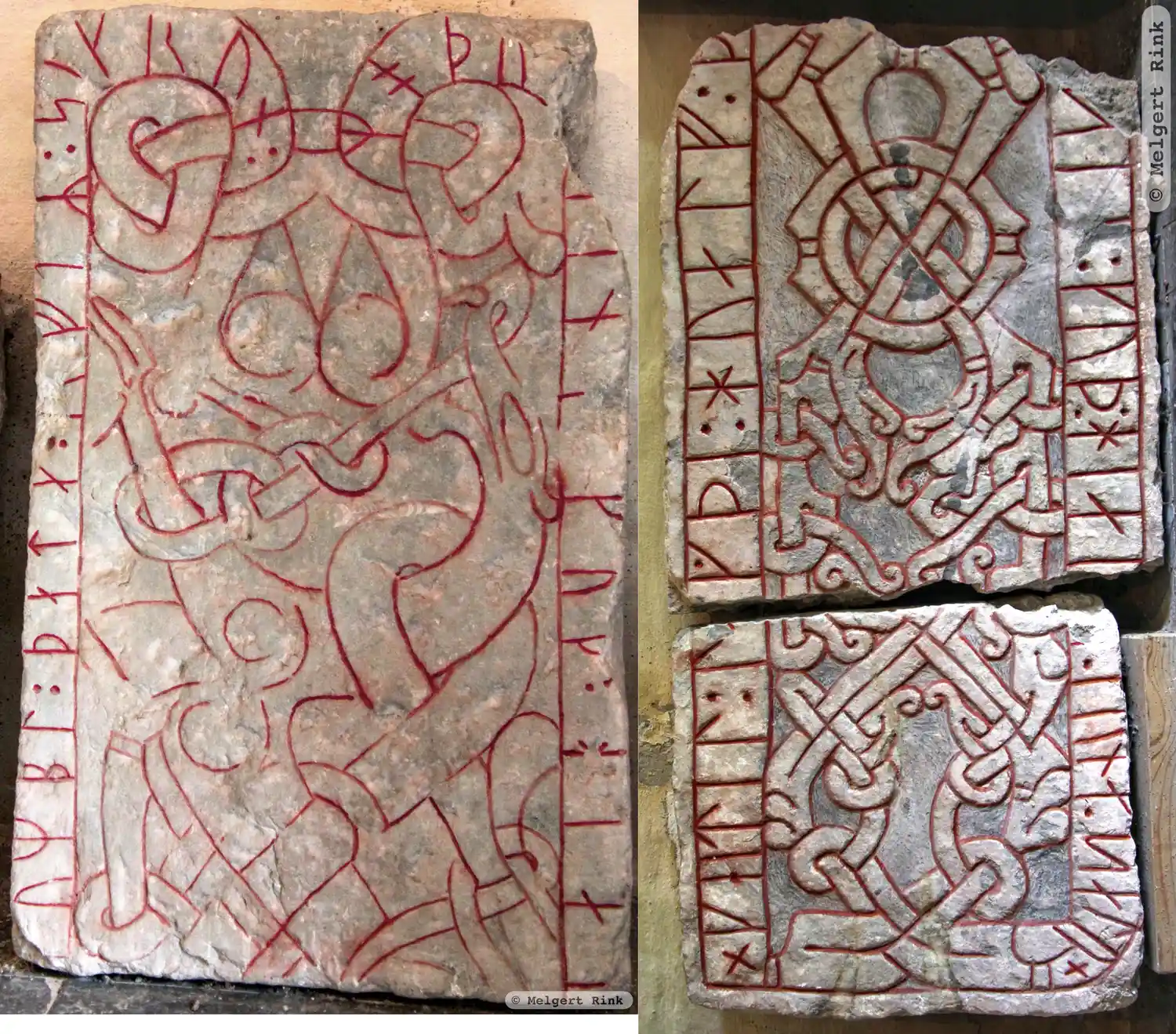 Rune-stone Ög240 - Ög75 - ÖgHov1;14 - ÖgHov4;18, L2012:9349 in Hov parish, Båstad municipality