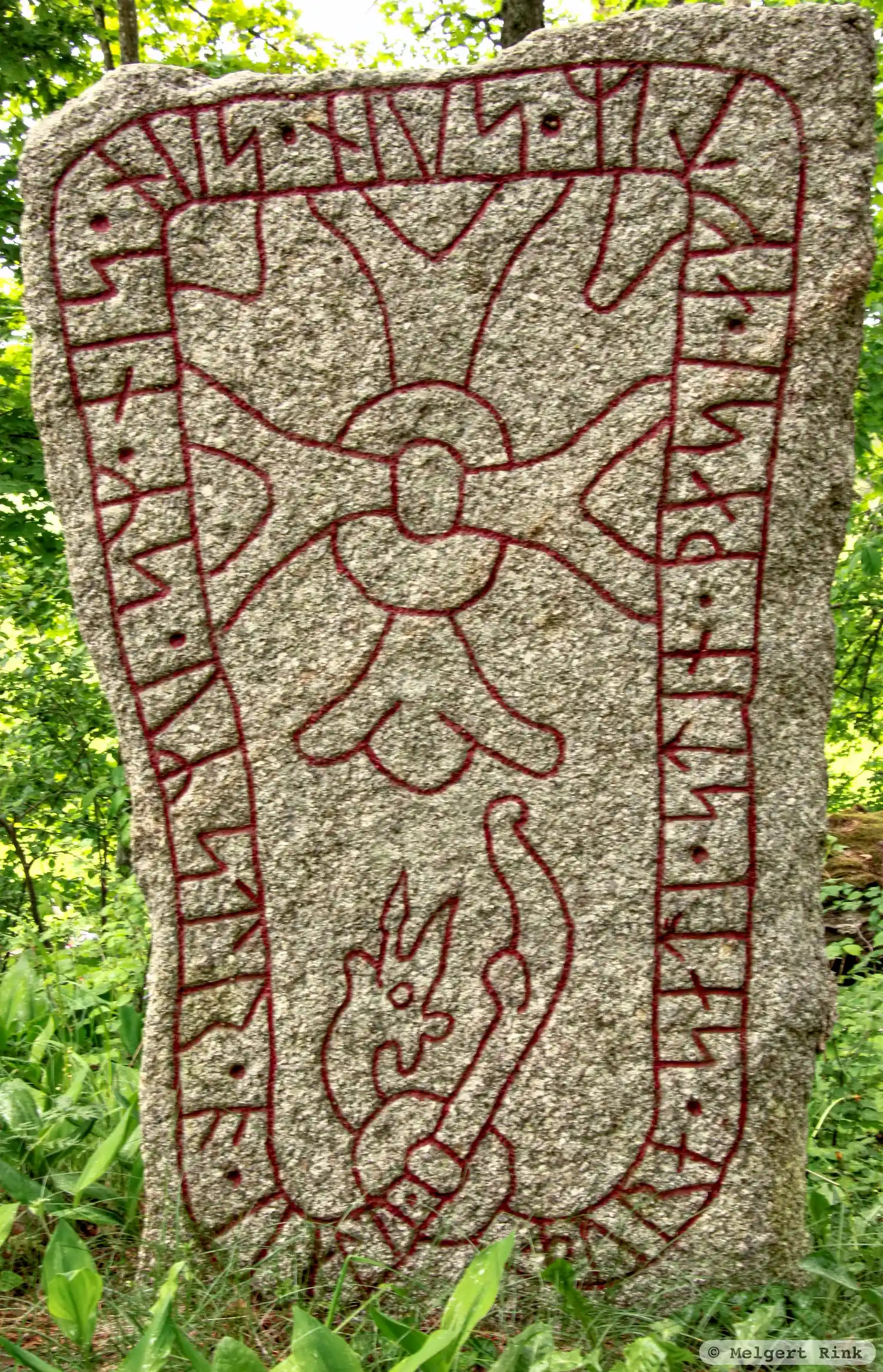 Rune-stone Ög83, L2012:9937 in Högby parish, Mjölby municipality
