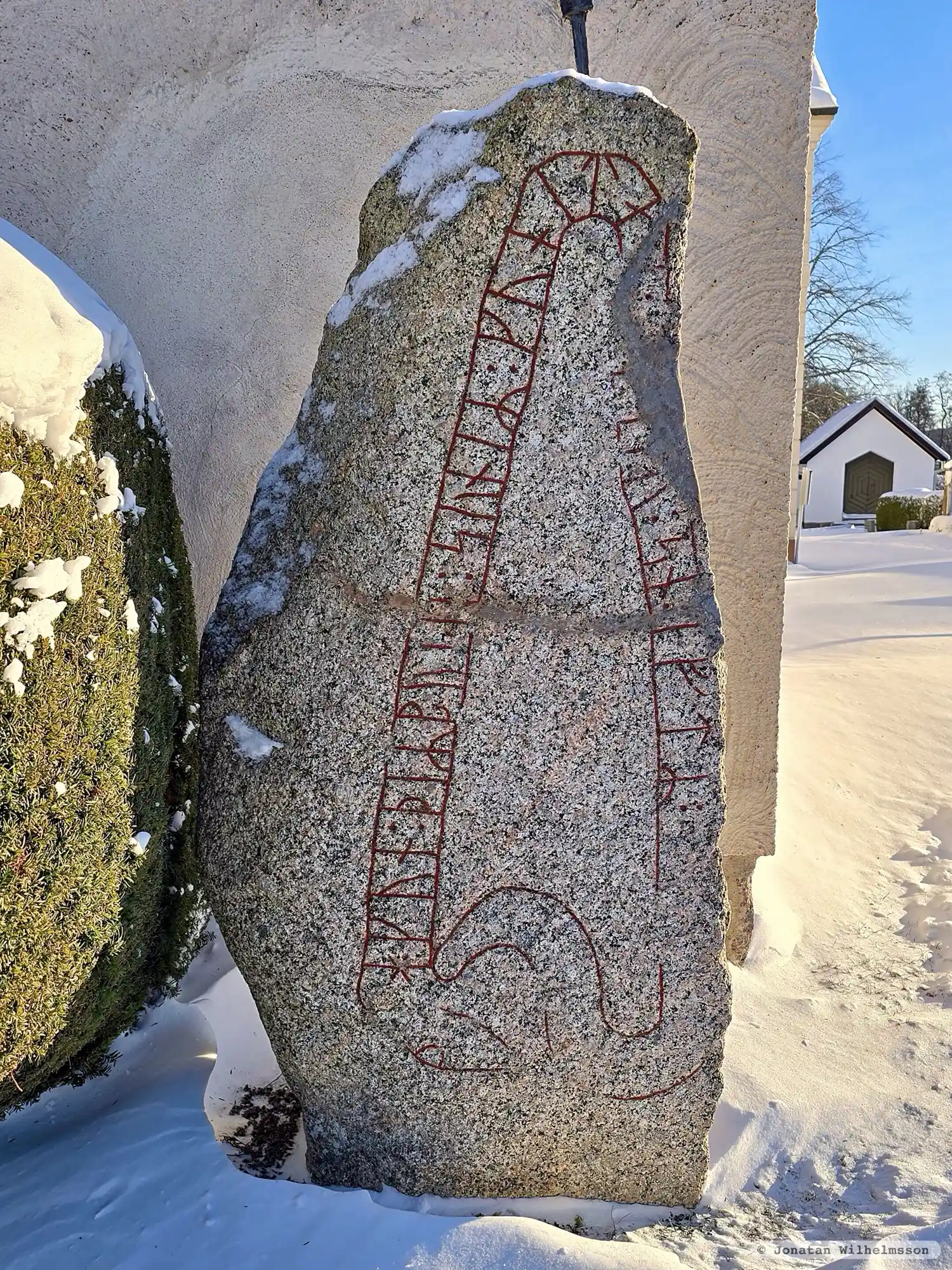 Rune-stone ÖgATA6225/65, L2010:7844 in Vist parish, Linköping municipality