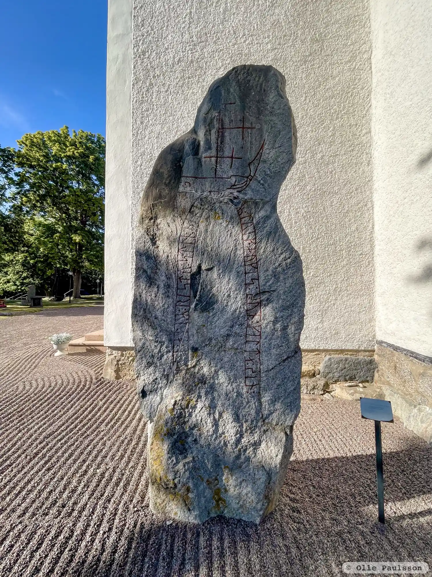 Rune-stone ÖgMÖLM1960;230, L2010:6784 in Törnevalla parish, Linköping municipality