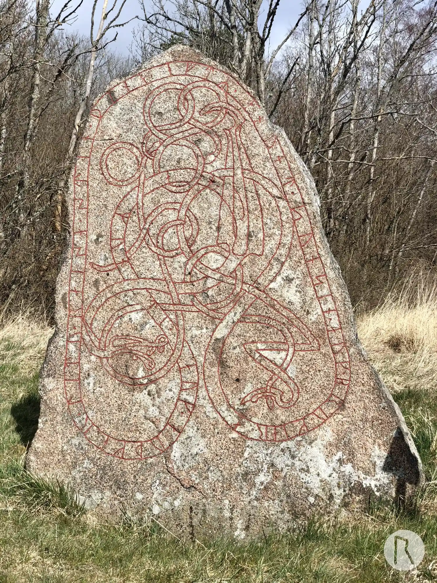 Runenstein Ryda Kungsgård, U839, L1942:4393 in Nysätra kirchspiel, Enköping gemeinde