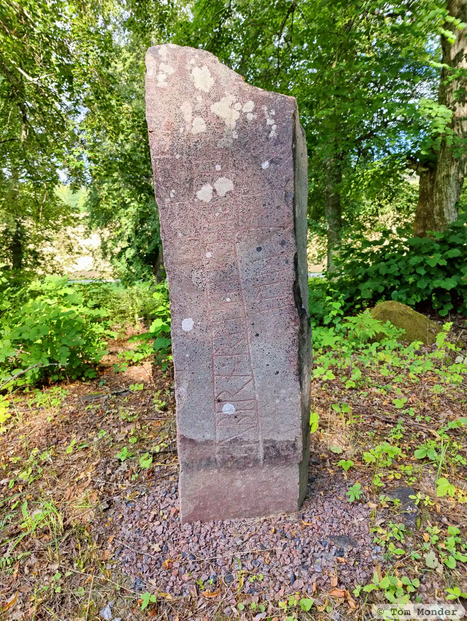 Rune-stone Sö160, L1982:2467 in Bärbo parish, Nyköping municipality