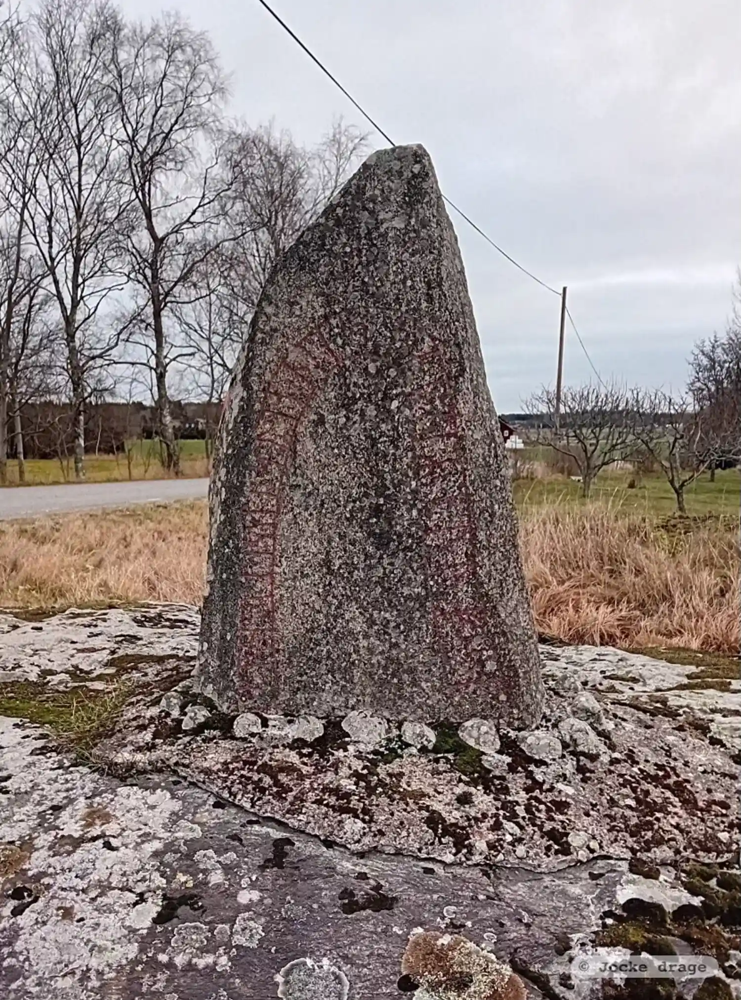 Pierre runique Sö20, L2016:2341 à Hölö paroisse, Södertälje commune