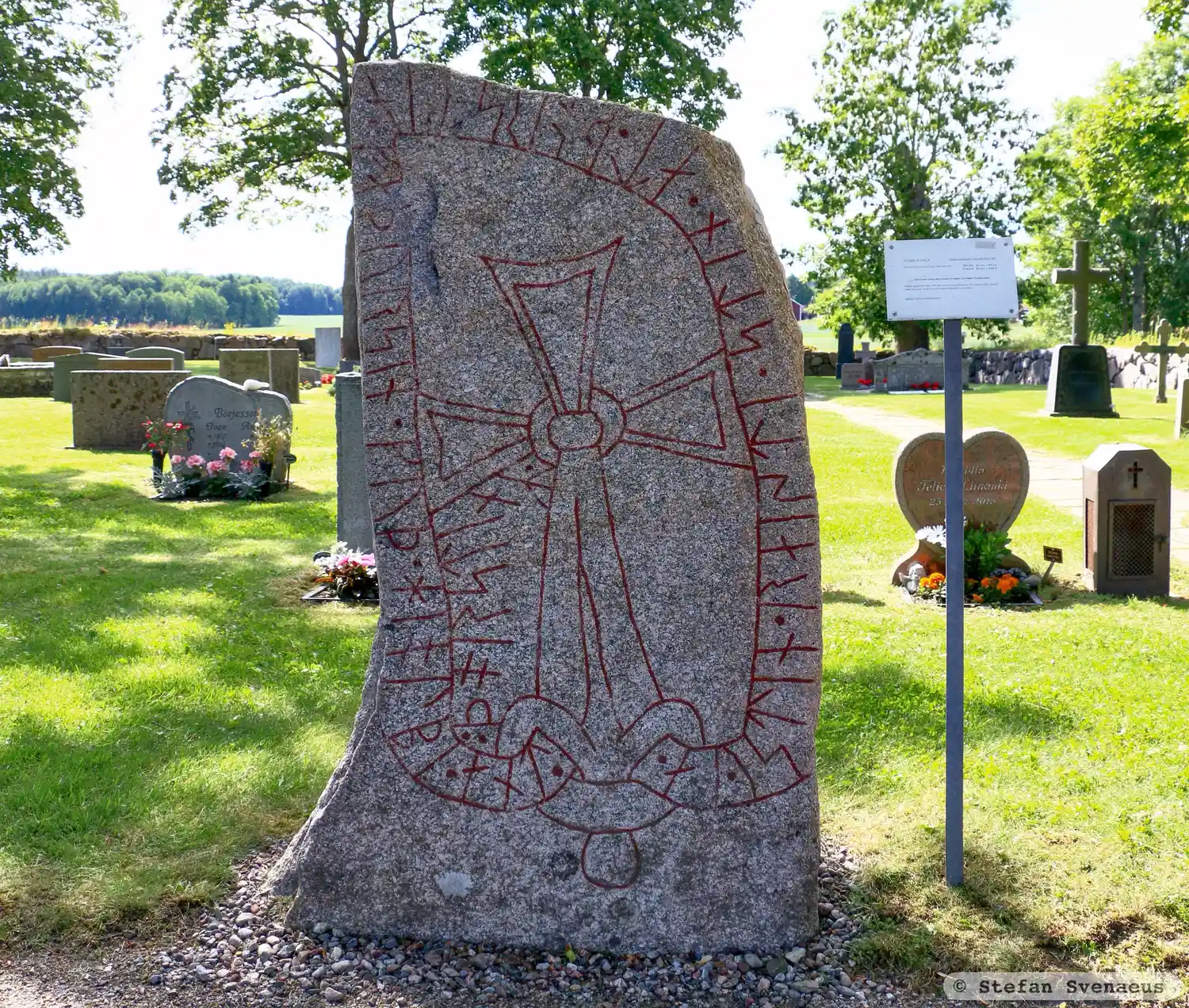 Rune-stone Sö363, L1983:4476 in Tumbo parish, Eskilstuna municipality