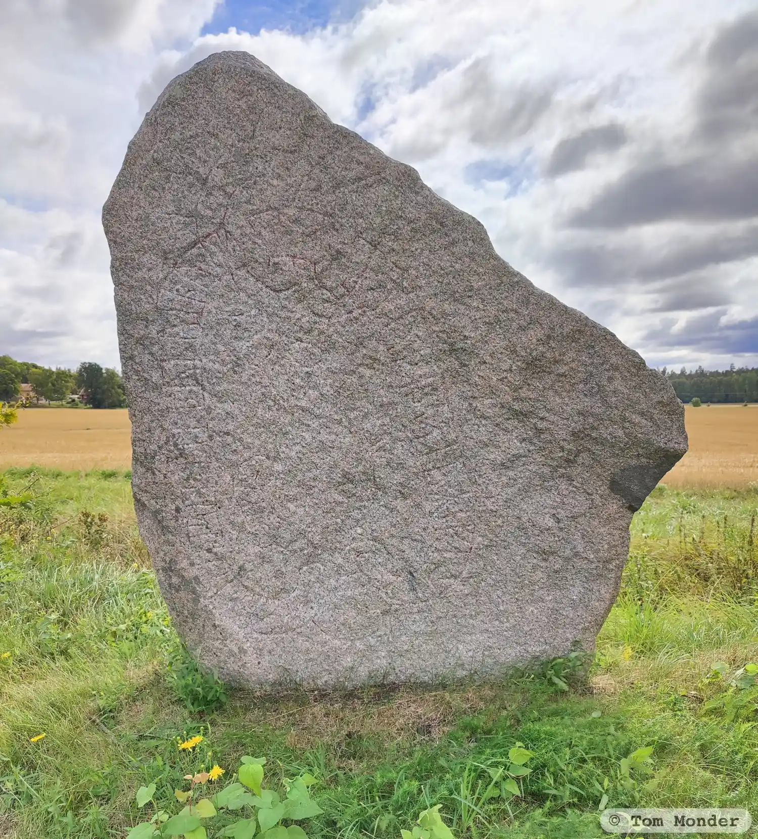 Rune-stone SöFv1986;218, L1985:9036 in Kjula parish, Eskilstuna municipality