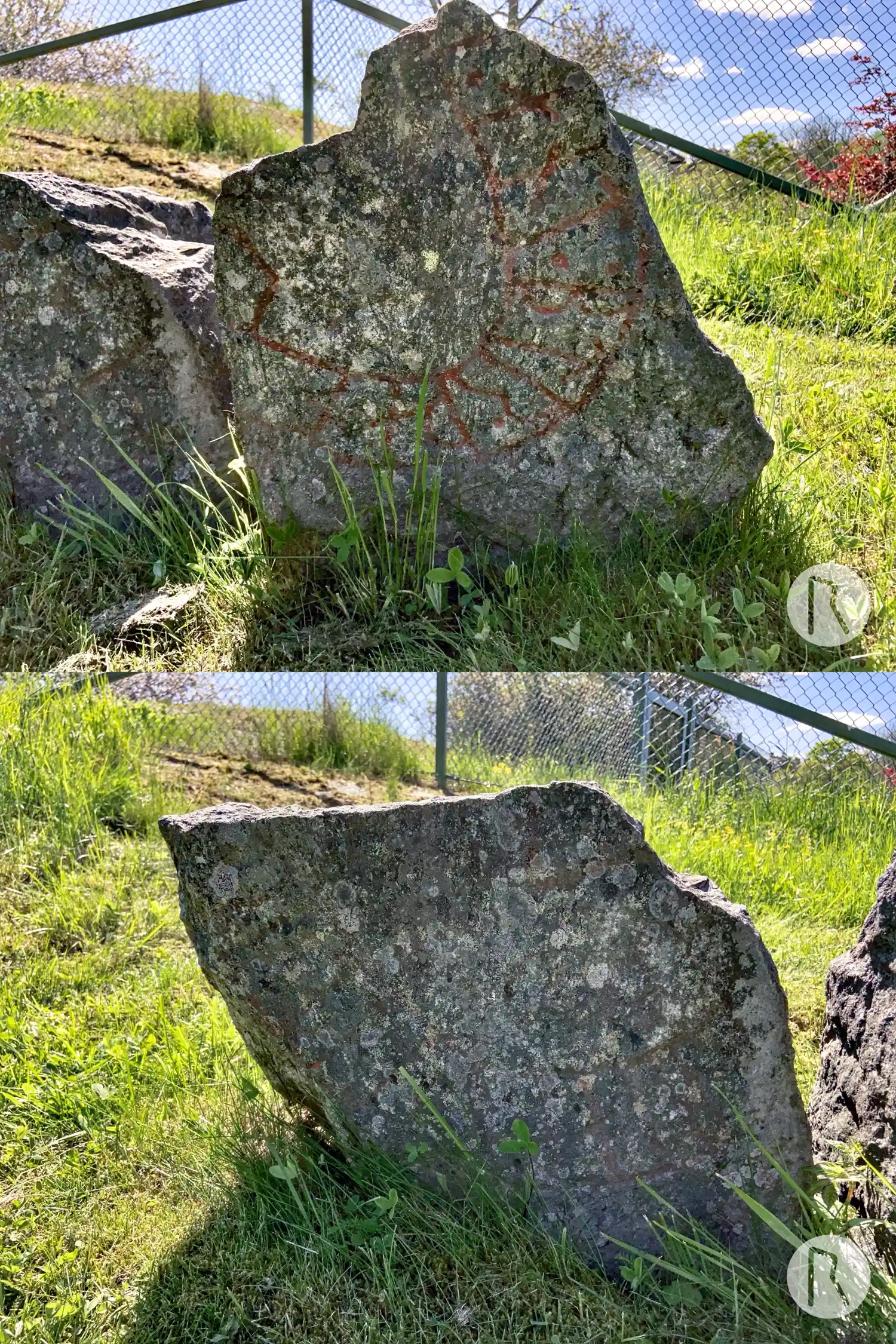 Rune-stone Tyresöstenen, SöFv1971;207, L2015:9594 in Tyresö parish, Tyresö municipality