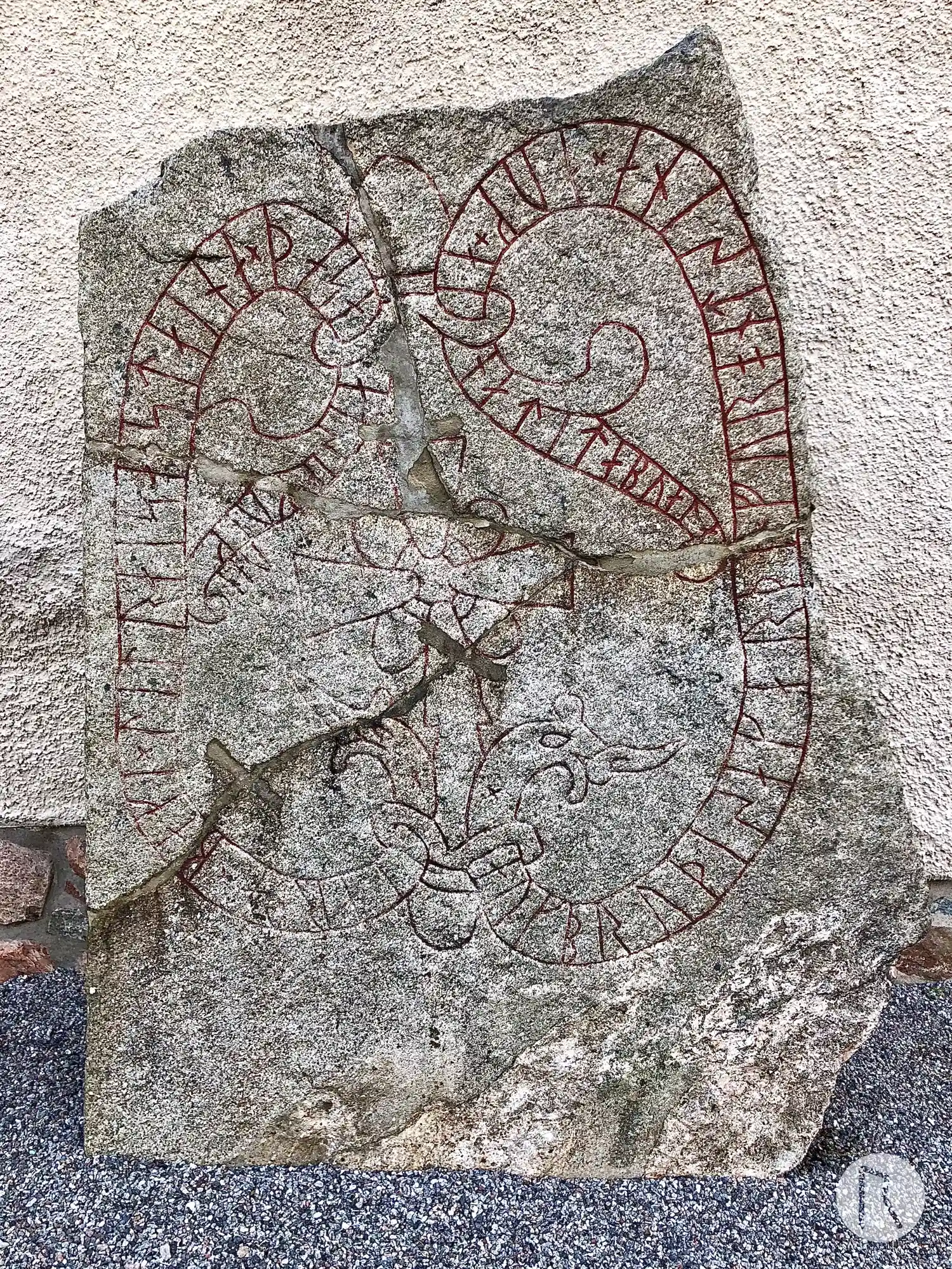 Rune-stone U127, L2017:652 in Danderyd parish, Danderyd municipality