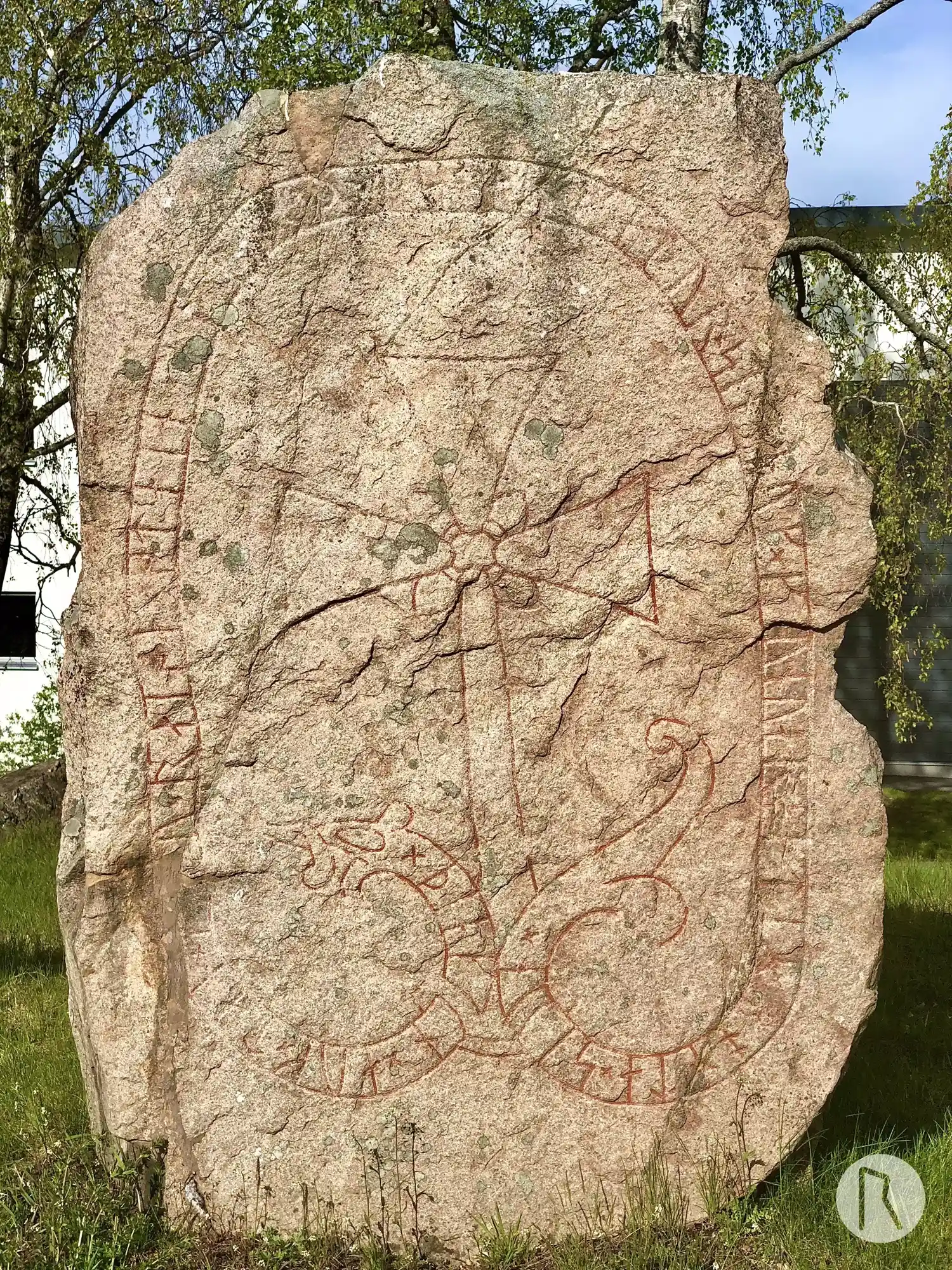 Rune-stone U131, L2017:527 in Danderyd parish, Danderyd municipality