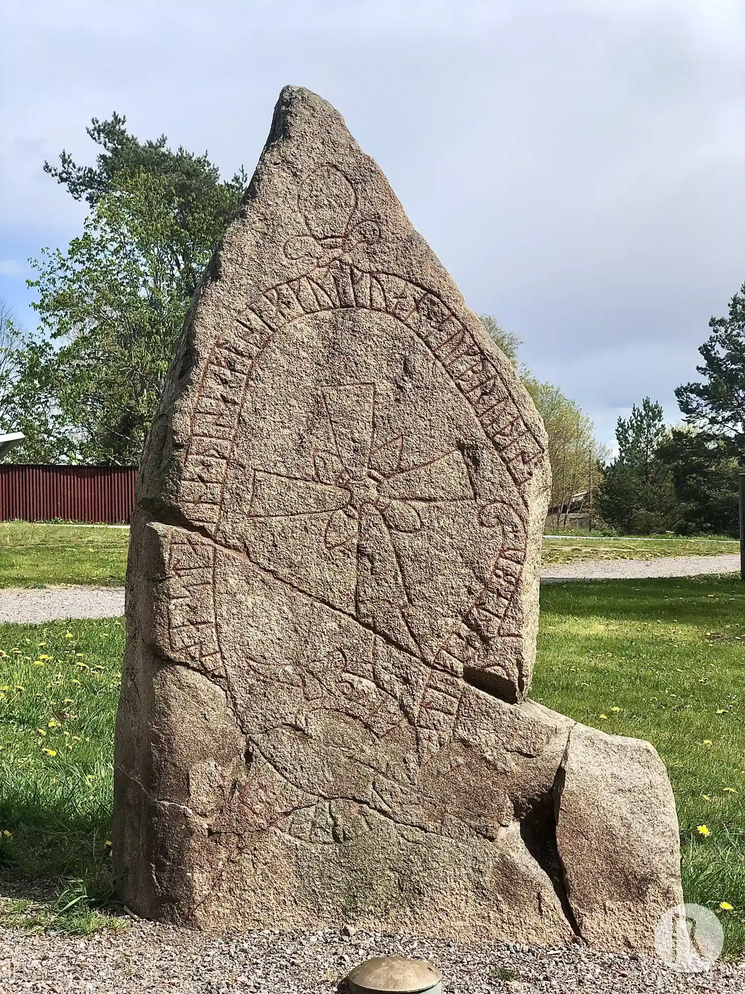 Rune-stone U165, L2014:182 in Täby parish, Täby municipality
