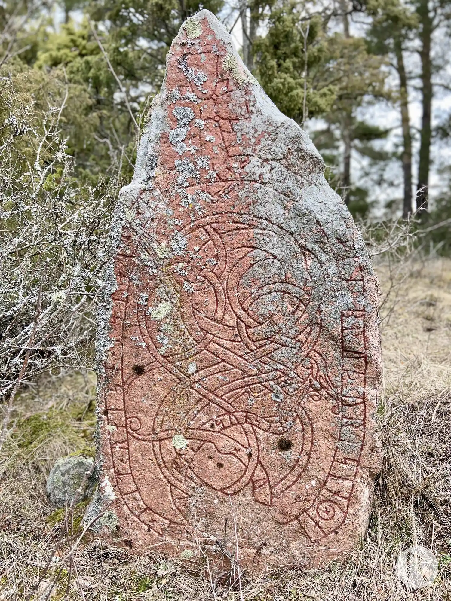 Rune-stone U227, L2014:2085 in Vallentuna parish, Vallentuna municipality