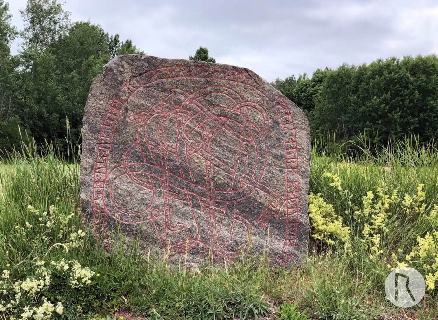 Rune-stone U232, L2014:2546 in Vallentuna parish, Vallentuna municipality
