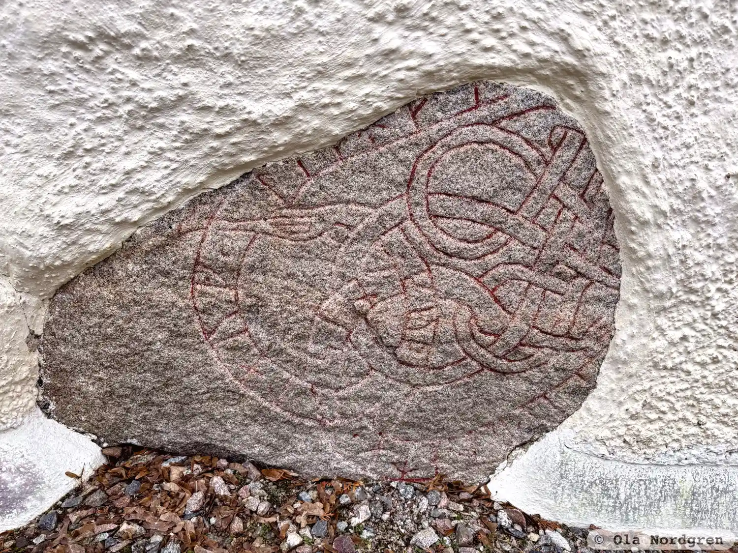 Rune-stone U253, L2017:6197 in Fresta parish, Upplands Väsby municipality