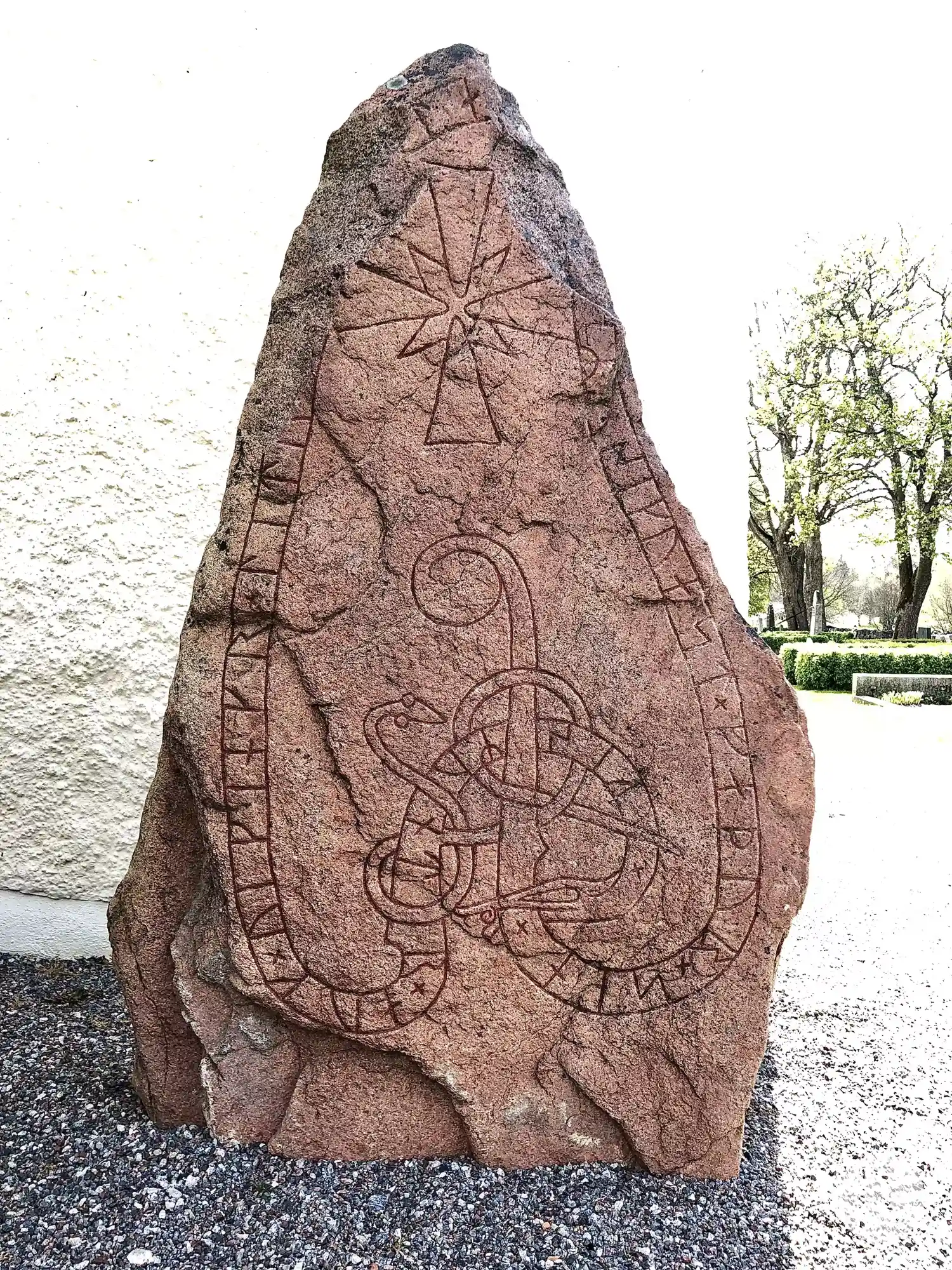 Pierre runique U260, L2017:6050 à Fresta paroisse, Upplands Väsby commune