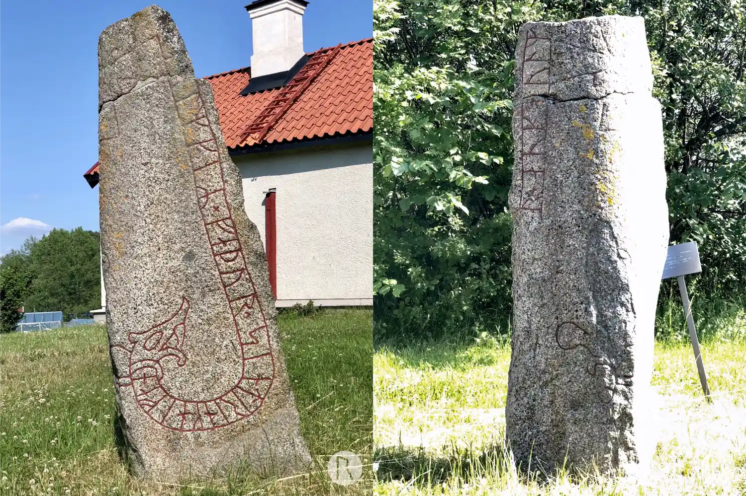 Piedra rúnica U289, L2017:3910 en Hammarby parroquia, Upplands Väsby municipio