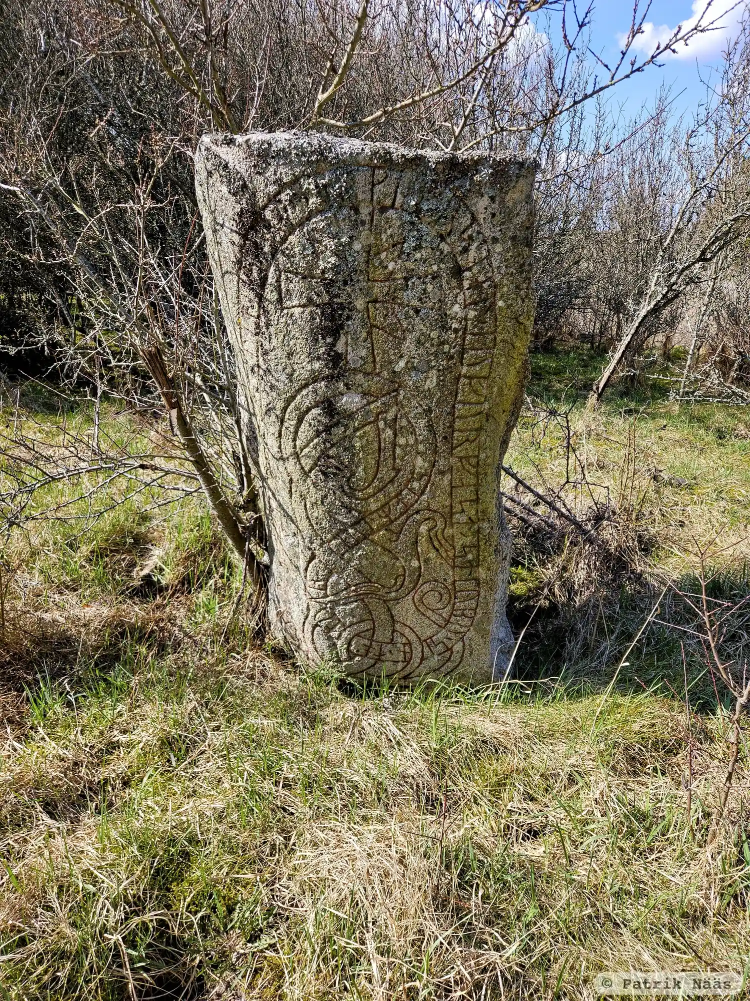Rune-stone U312, L2015:5603 in Skånela parish, Sigtuna municipality