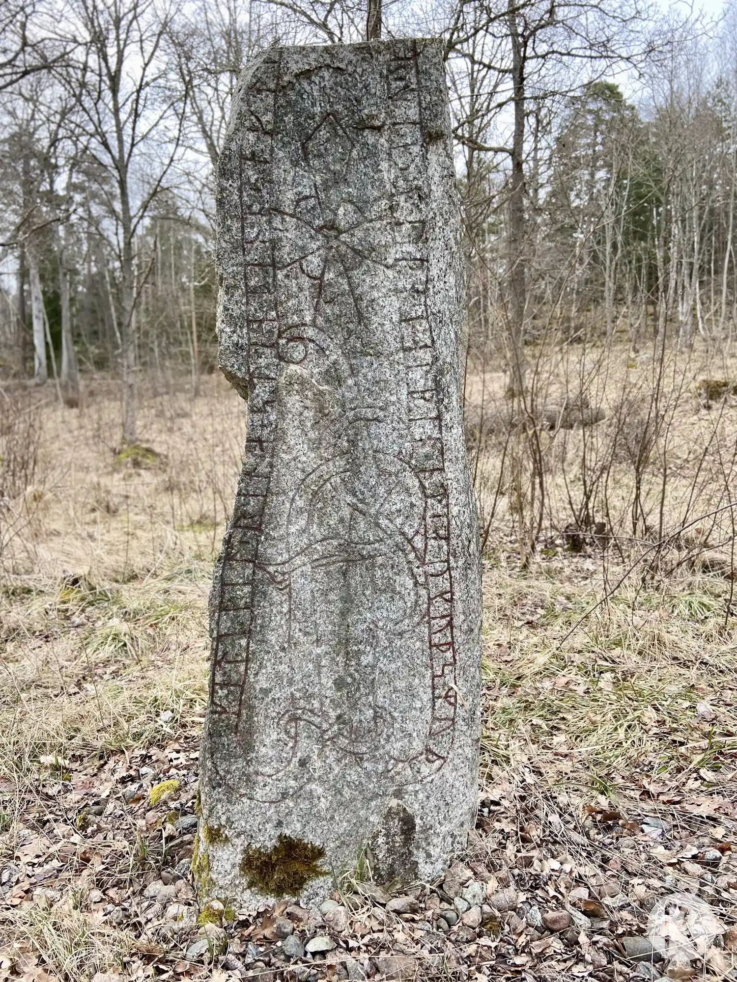Piedra rúnica U423, L2016:8111 en Norrsunda parroquia, Sigtuna municipio