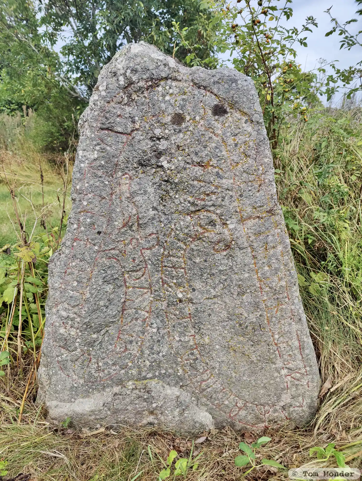 Rune-stone U429, L2016:7160 in Norrsunda parish, Sigtuna municipality