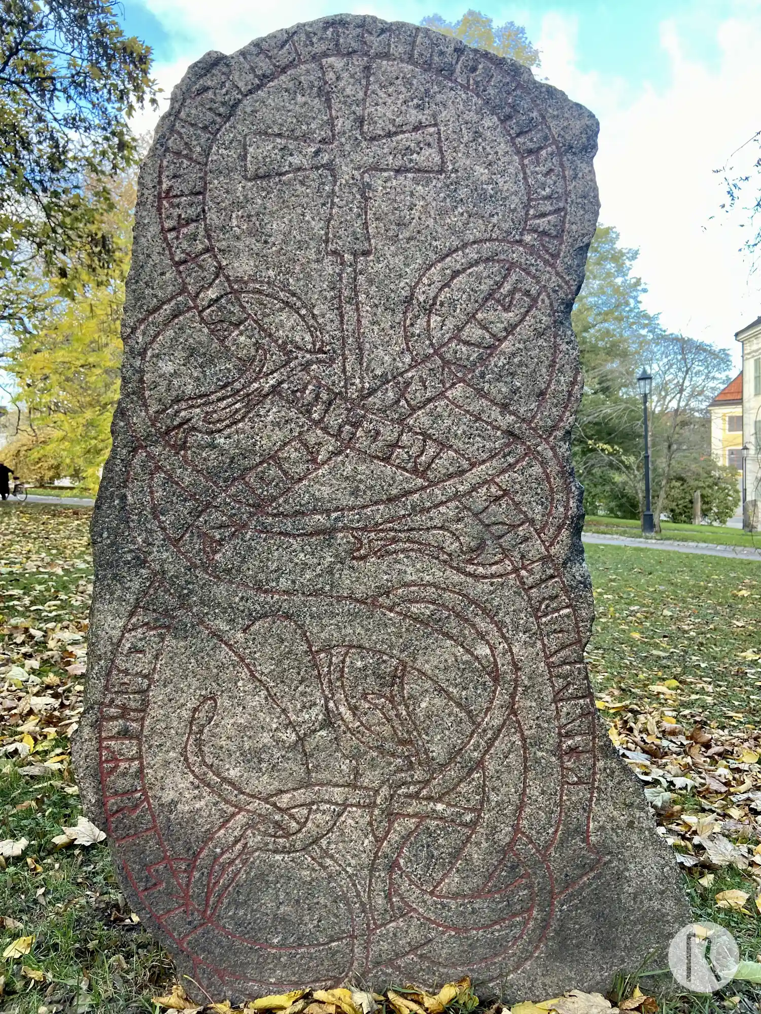 Rune-stone U489, L1941:2471 in Uppsala parish, Uppsala municipality