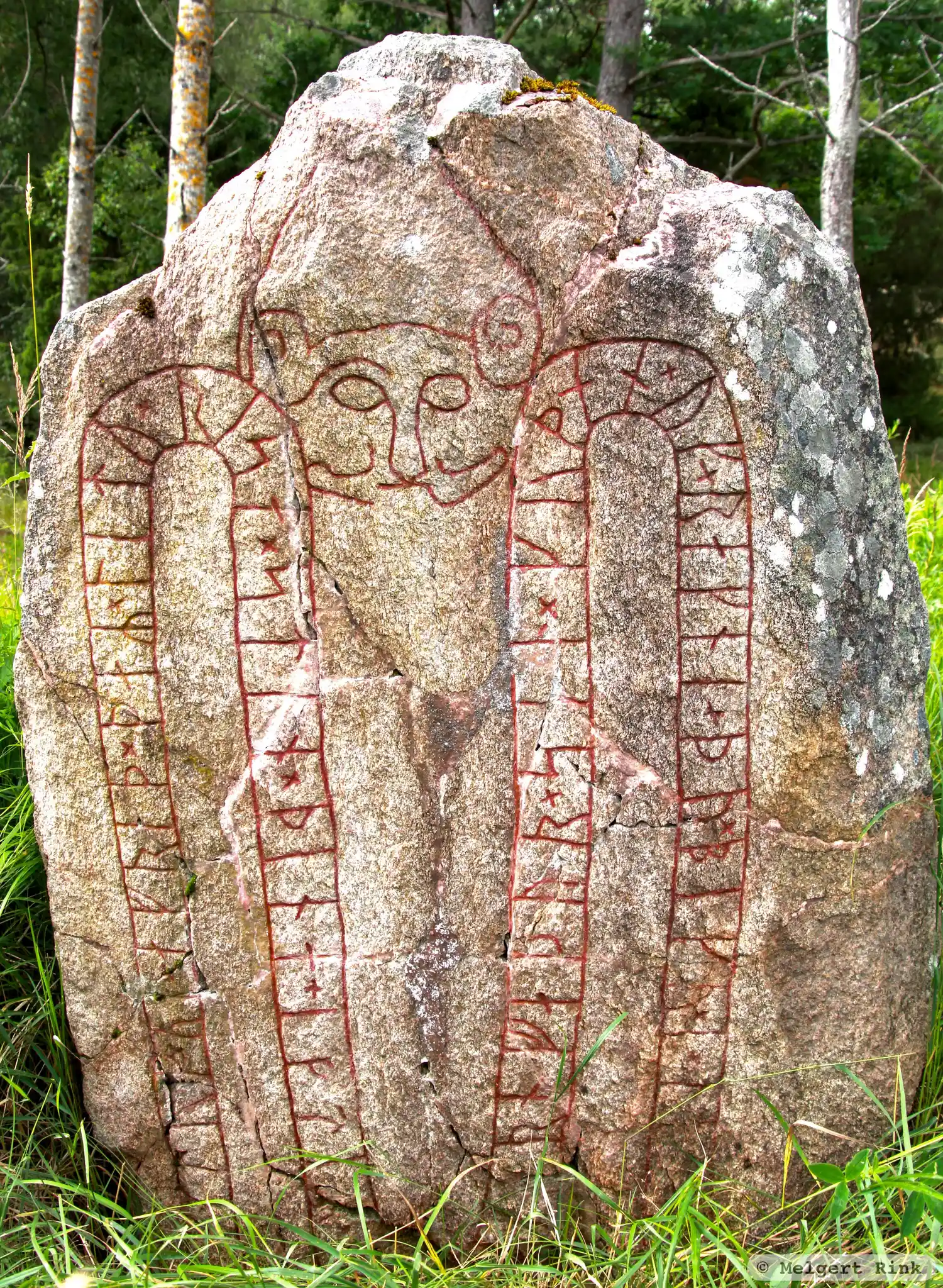 Rune-stone U508, L2017:9196 in Kårsta parish, Vallentuna municipality