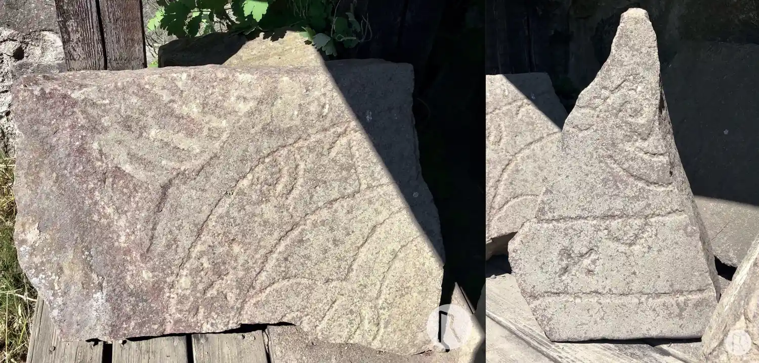 Rune-stone U583, L2015:3947 in Söderby-Karl parish, Norrtälje municipality