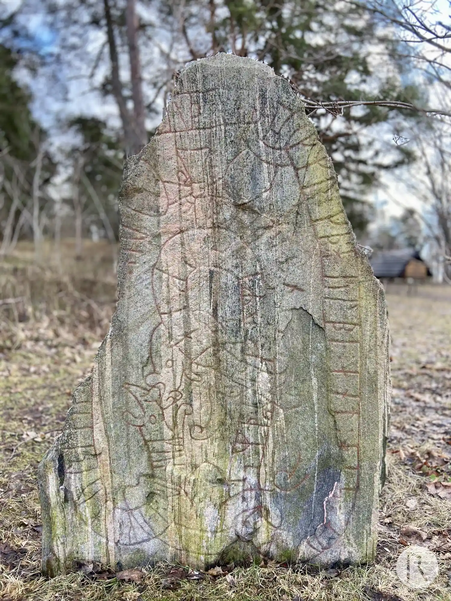 Rune-stone U620, L2017:3261 in Bro parish, Gotland municipality