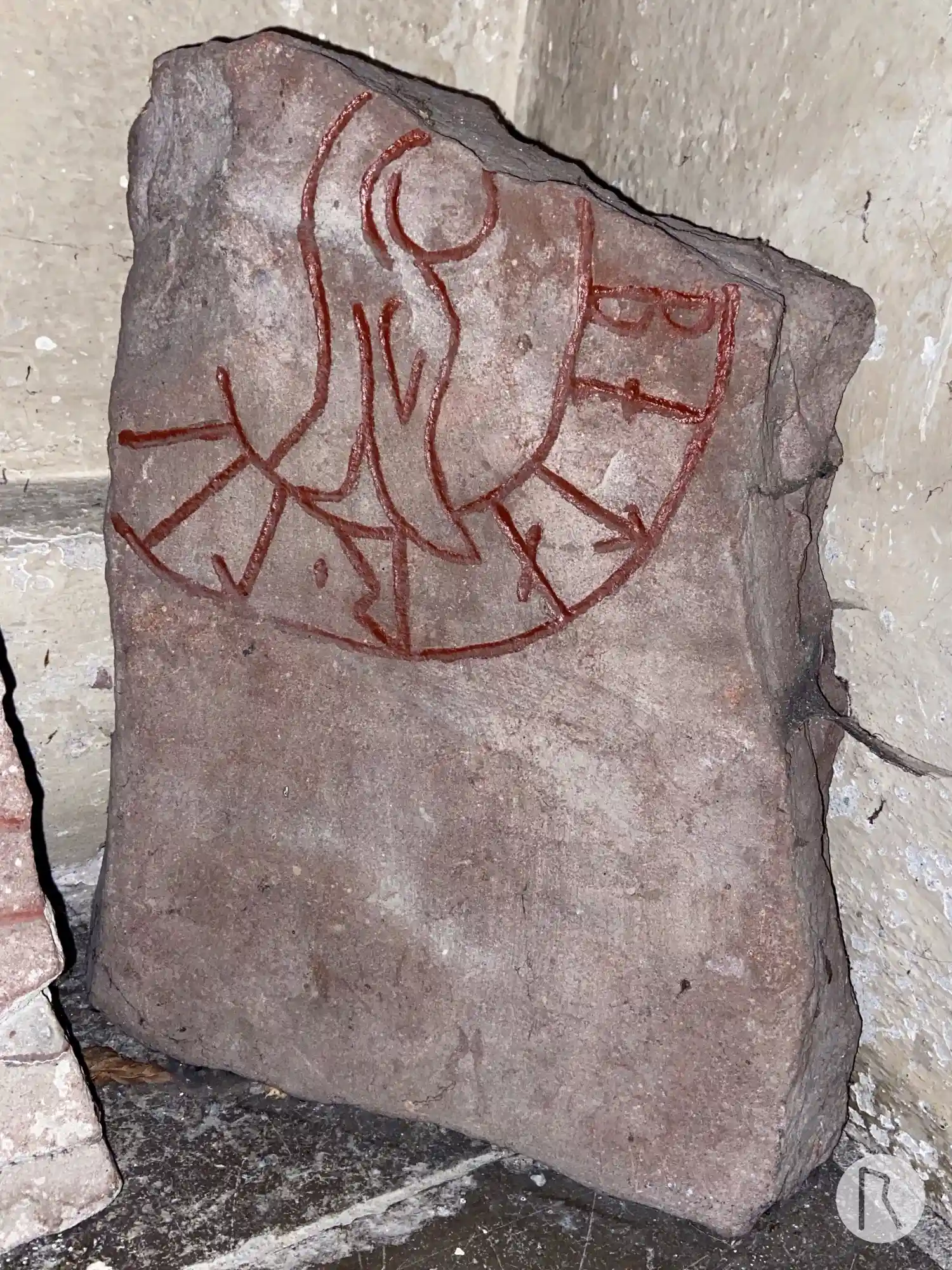 Rune-stone U65, L2012:315 in Stockholm parish, Stockholm municipality